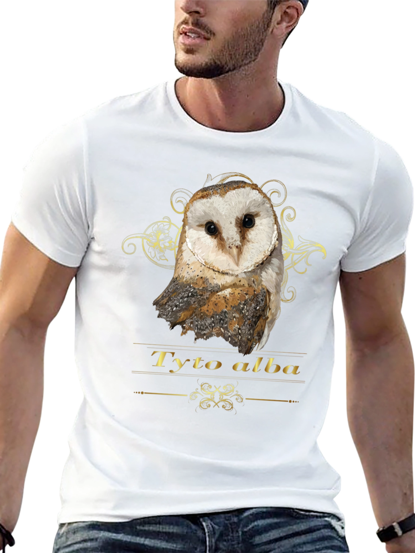 Tyto Alba Owl Graphic T-Shirt