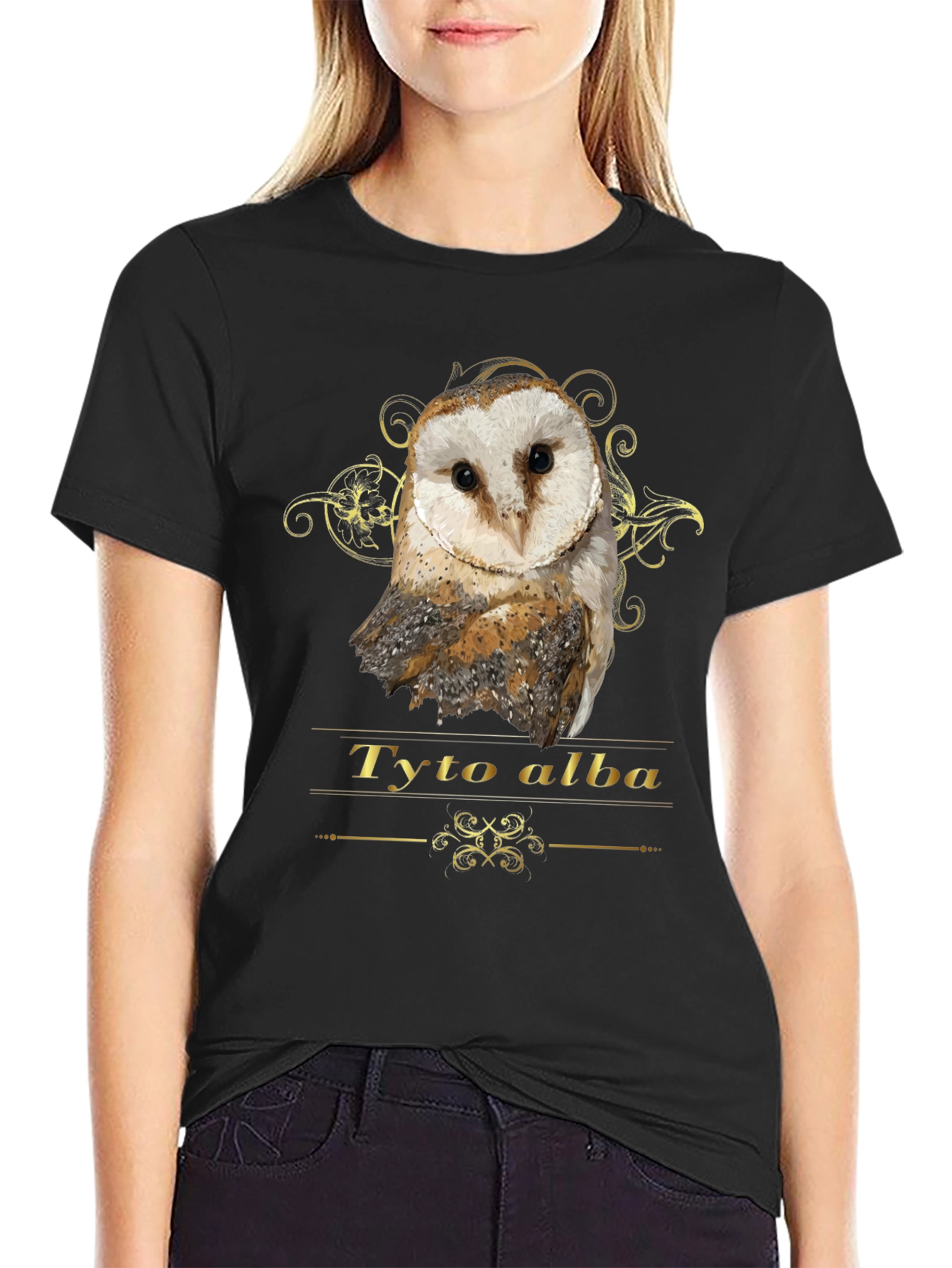 Tyto Alba Owl Graphic T-Shirt