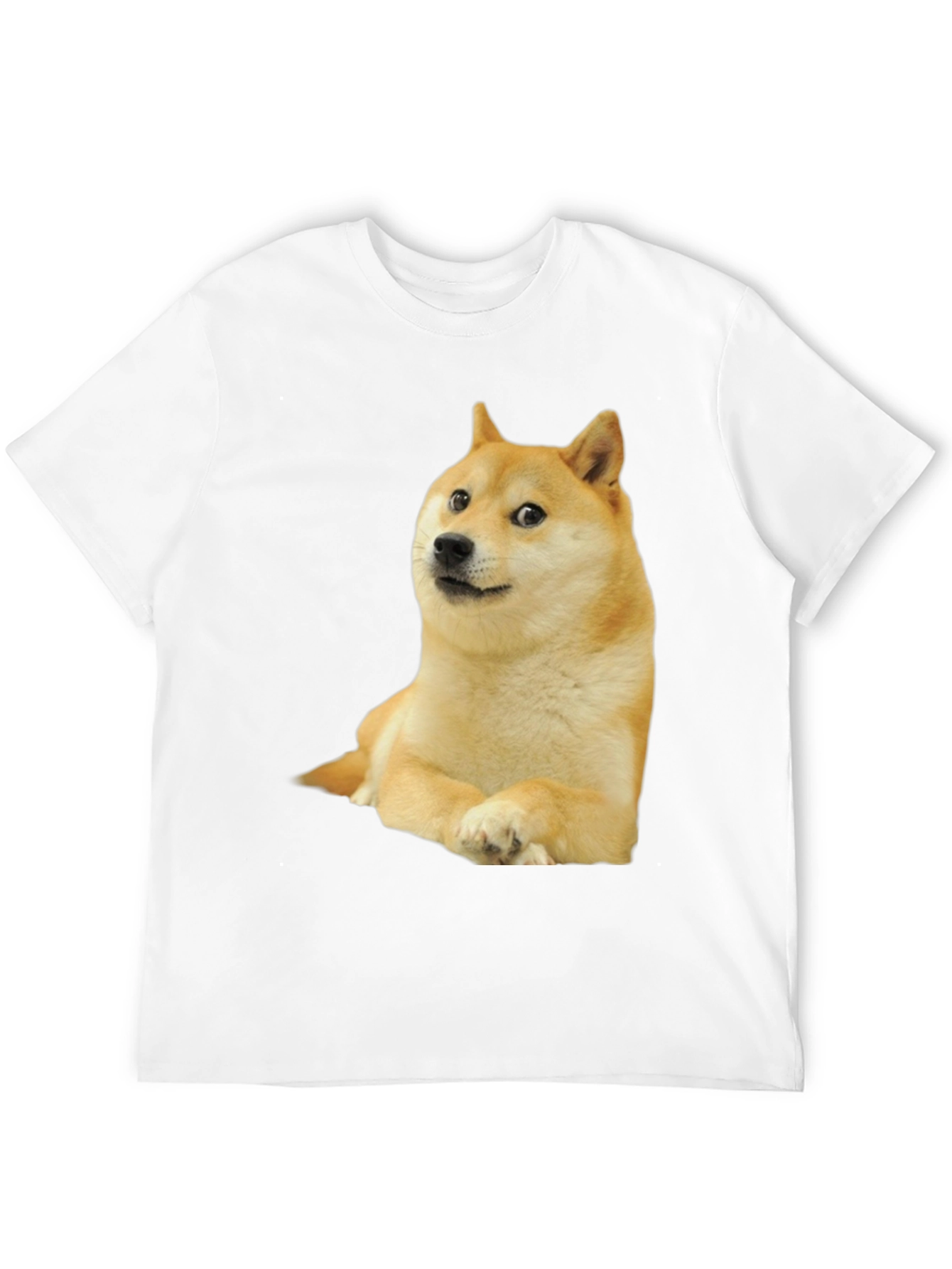 Doge Meme Black T-Shirt | Unisex Casual Wear