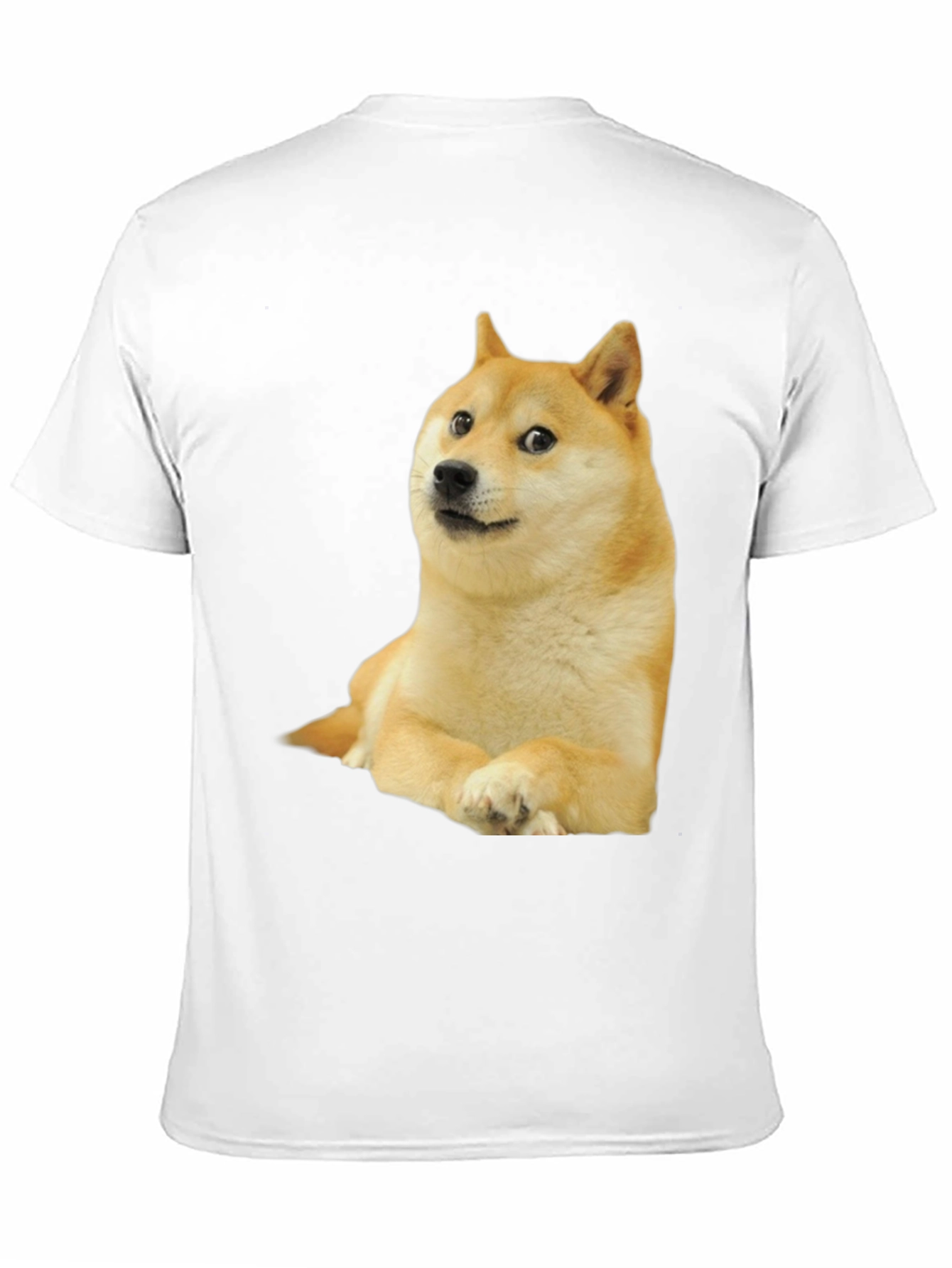 Doge Meme Black T-Shirt | Unisex Casual Wear