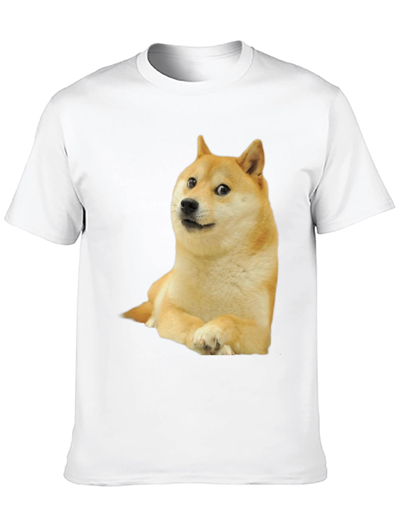 Doge Meme Black T-Shirt | Unisex Casual Wear