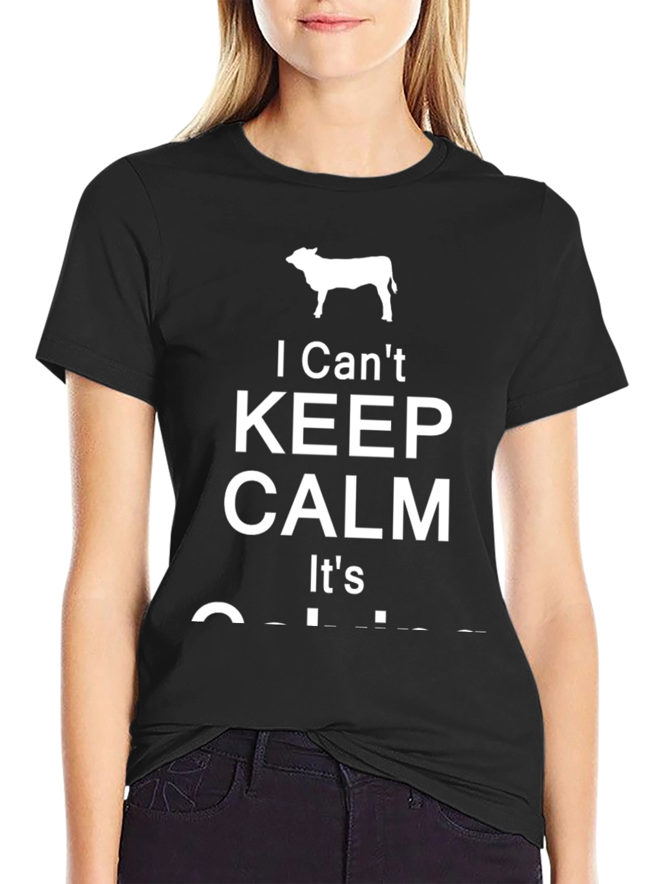 I Cant Keep Calm Its Cattle T-Shirt