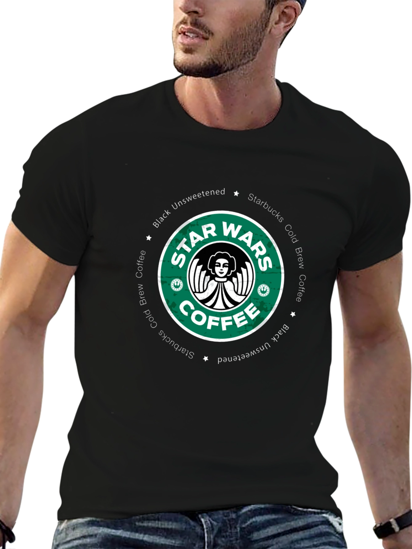 Star Wars Coffee T-Shirt - Black Cold Brew