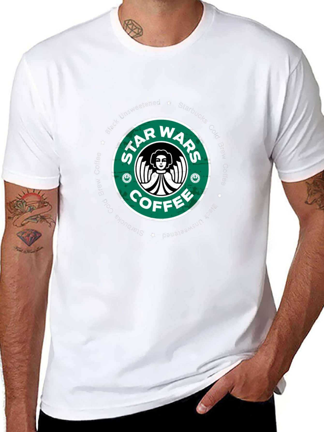 Star Wars Coffee T-Shirt - Black Cold Brew