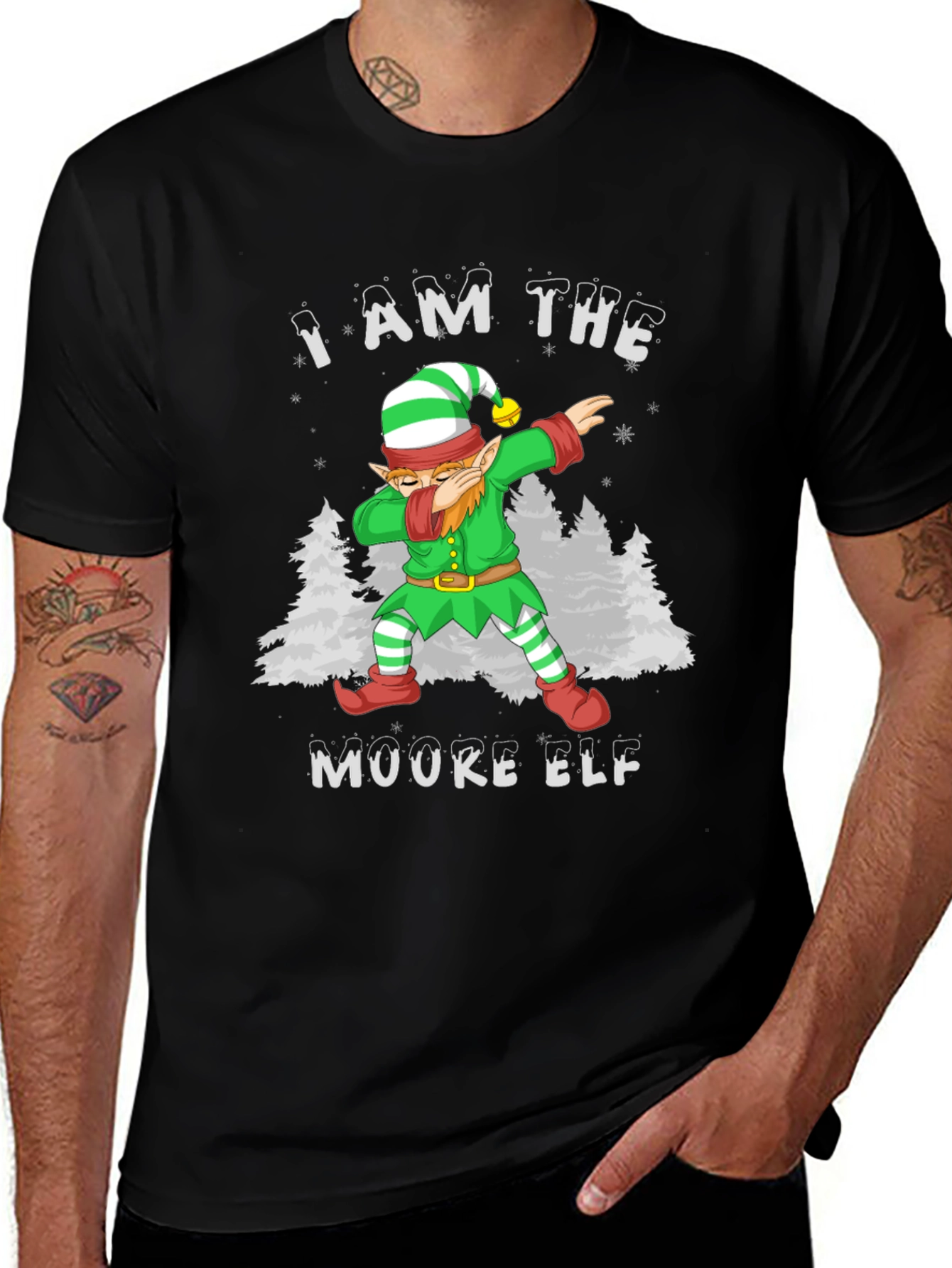 I Am The Moore Elf Dabbing T-Shirt