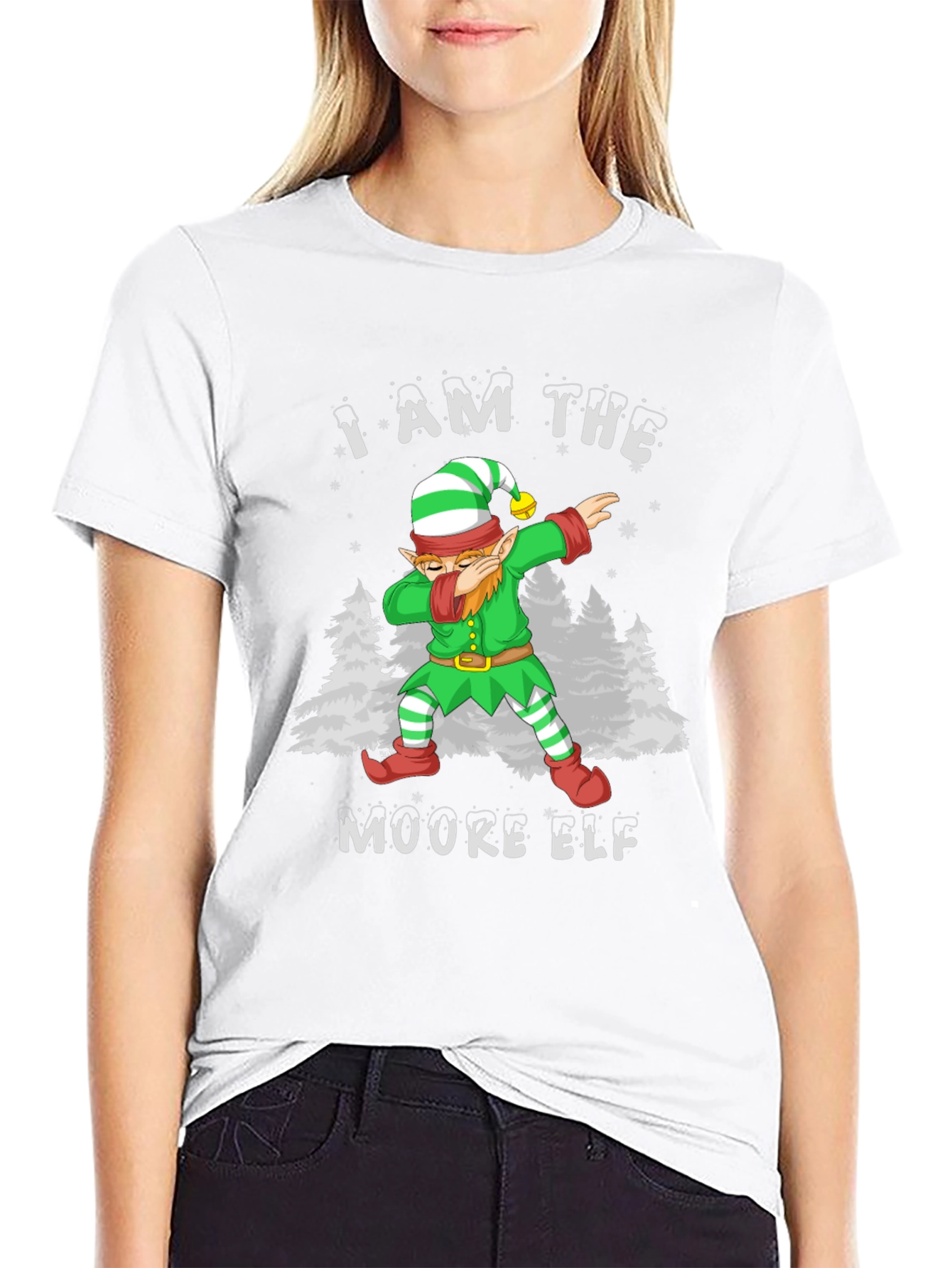 I Am The Moore Elf Dabbing T-Shirt