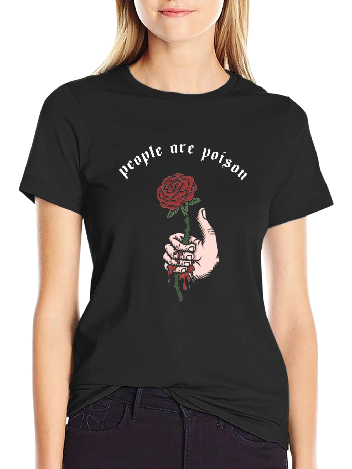 People are Poison Rose Graphic Tee