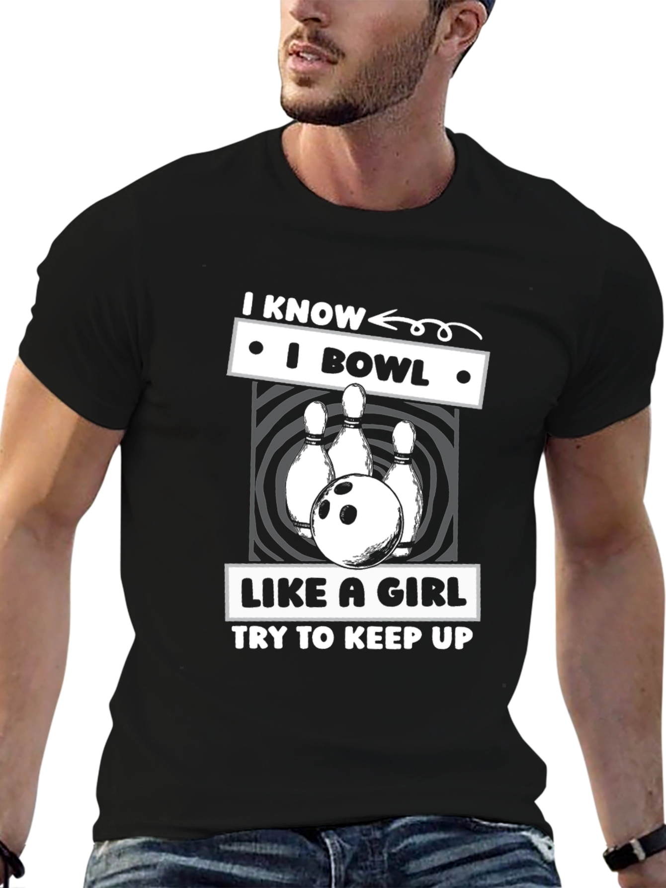 I Bowl Like a Girl T-Shirt