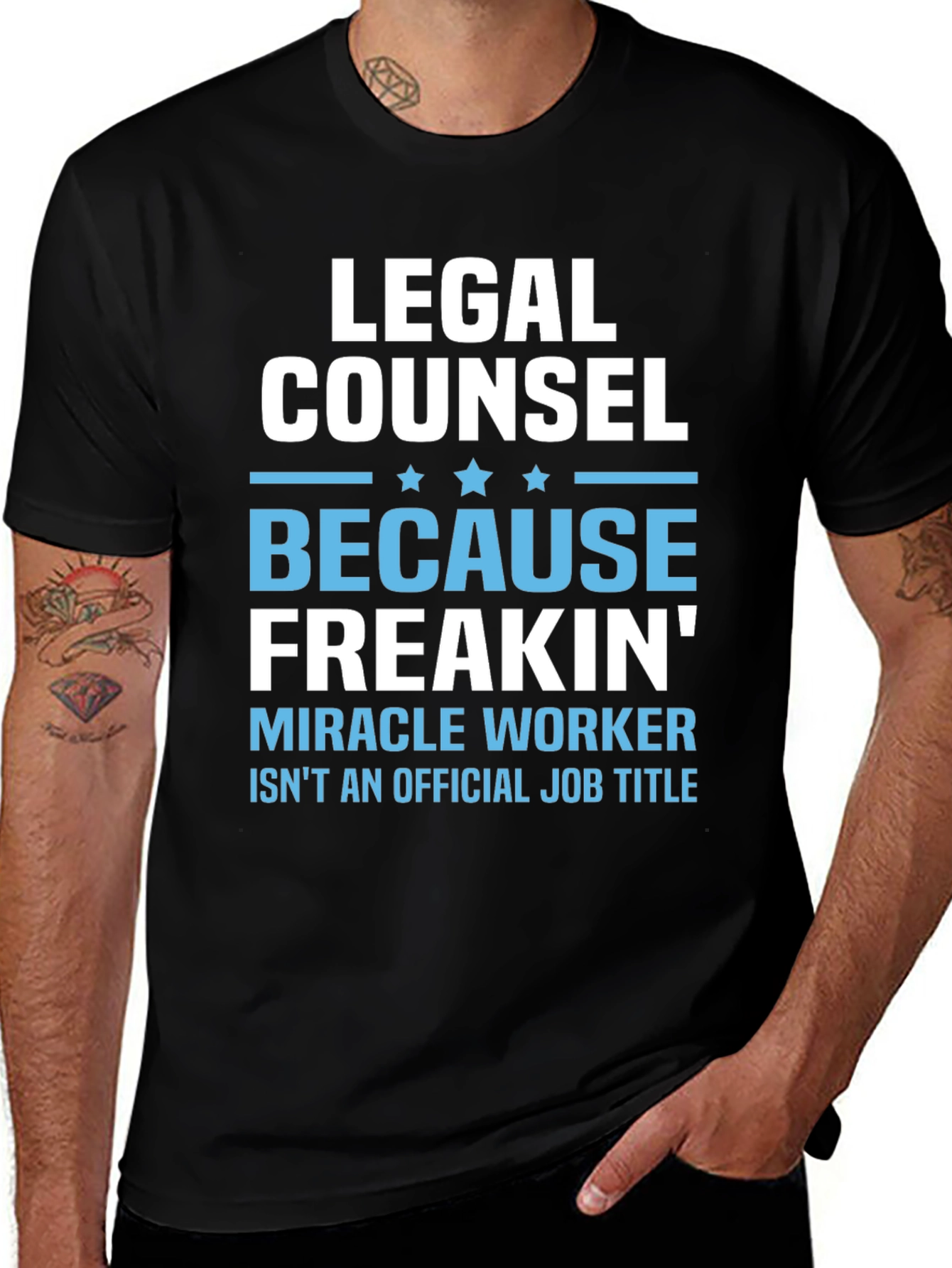 Legal Counsel Miracle Worker T-Shirt