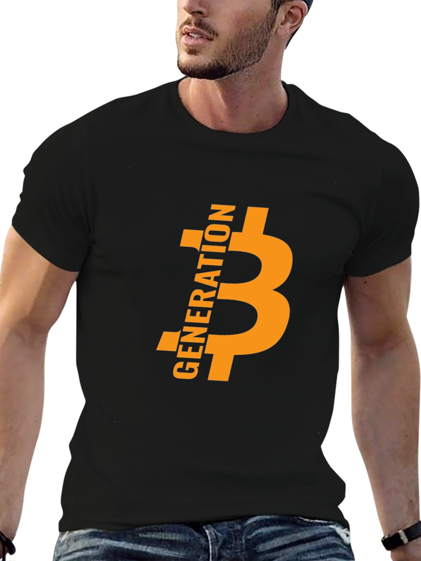 Bitcoin Generation Black T-Shirt Crypto Tee