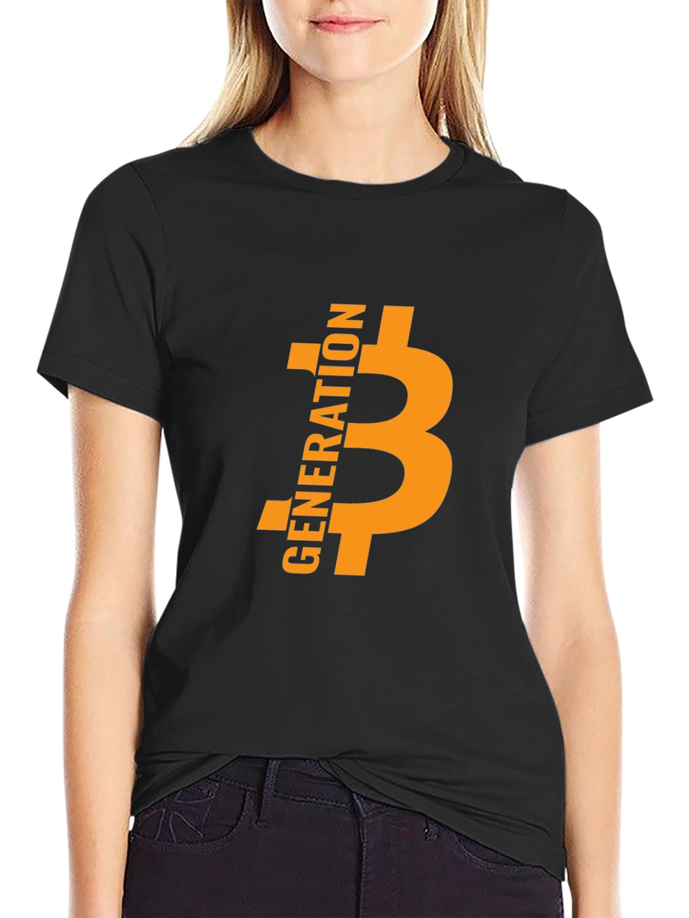 Bitcoin Generation Black T-Shirt Crypto Tee