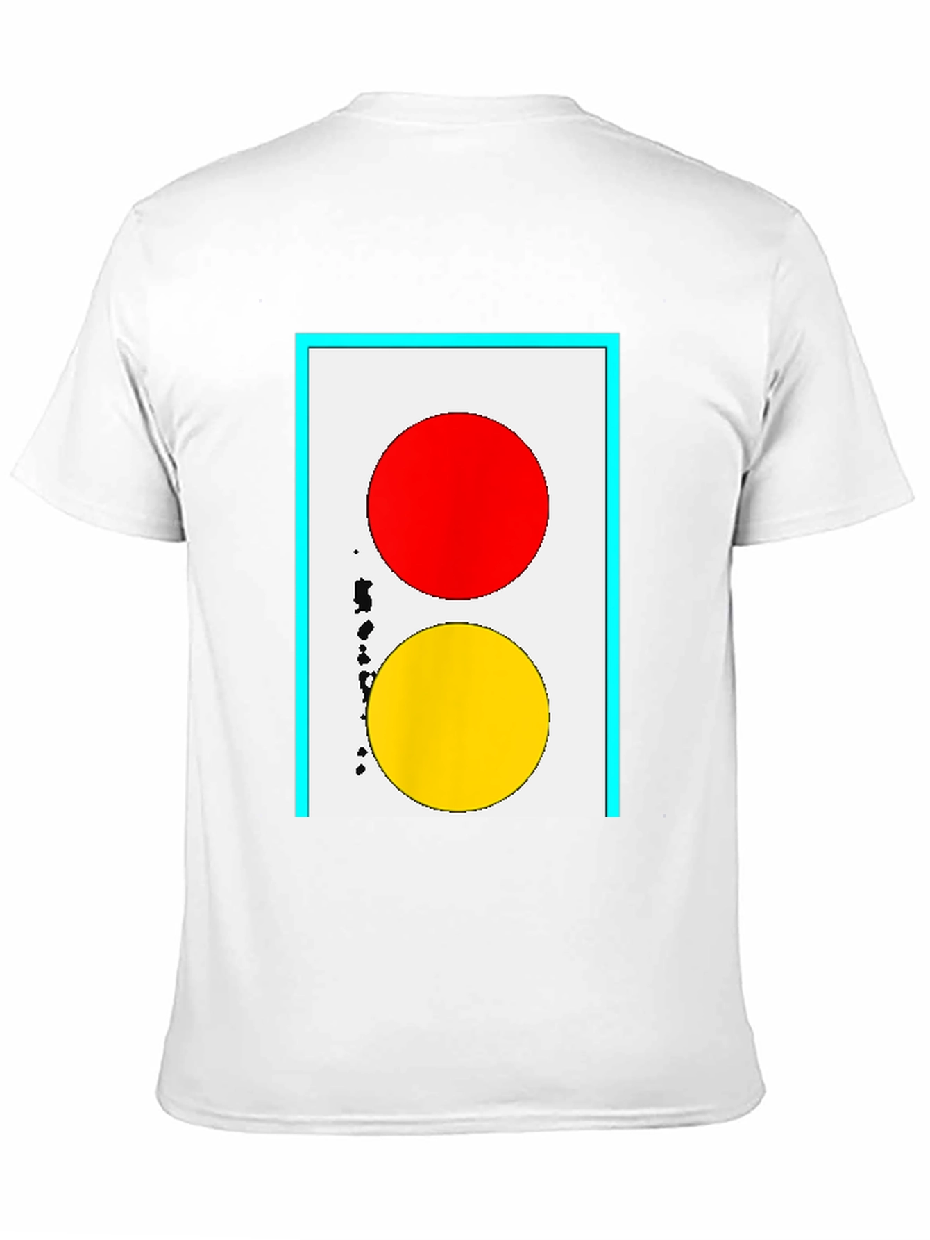 Red & Yellow Circle Graphic Tee
