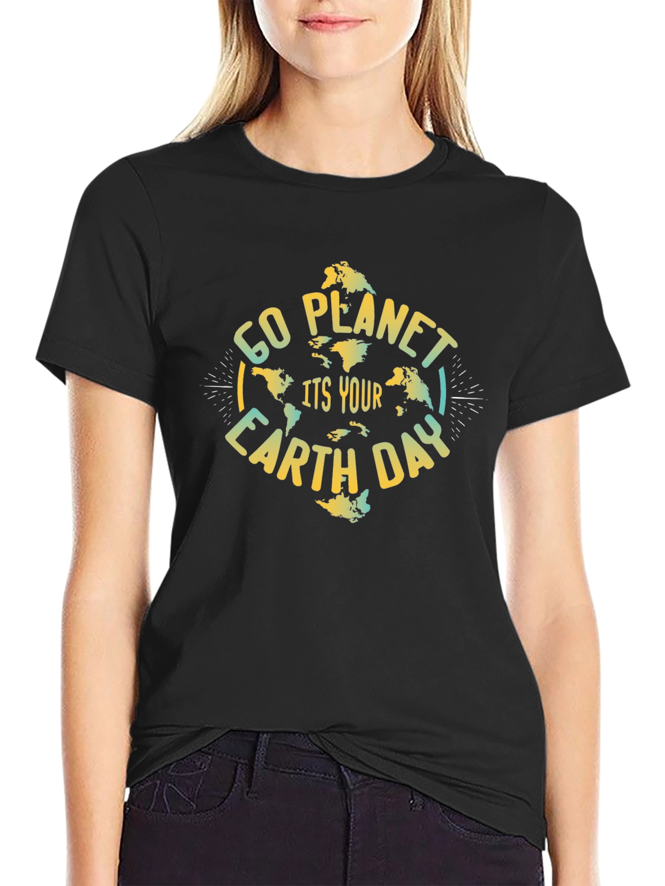 Go Planet Its Your Earth Day Tee
