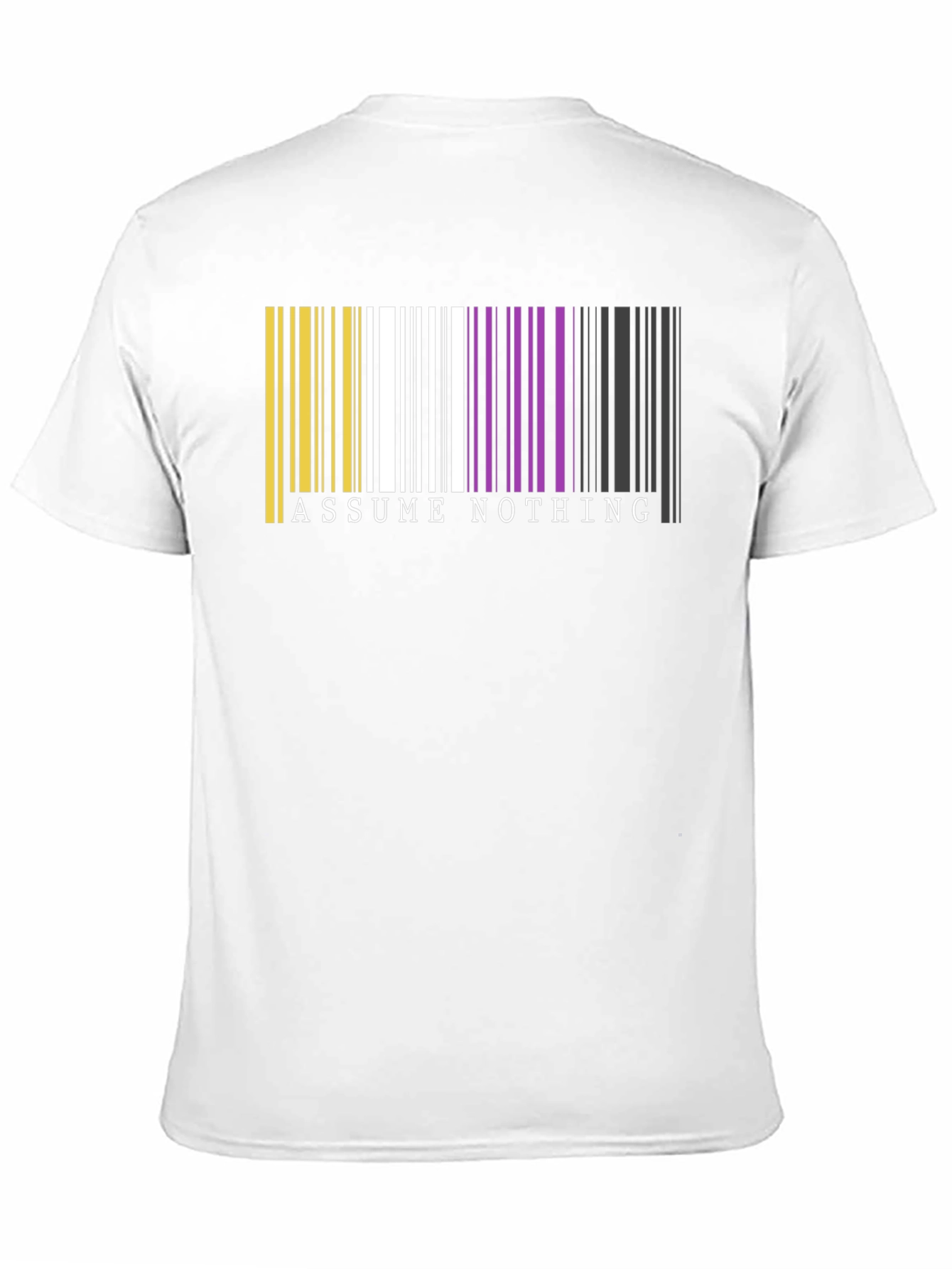 Assume Nothing Barcode T-Shirt