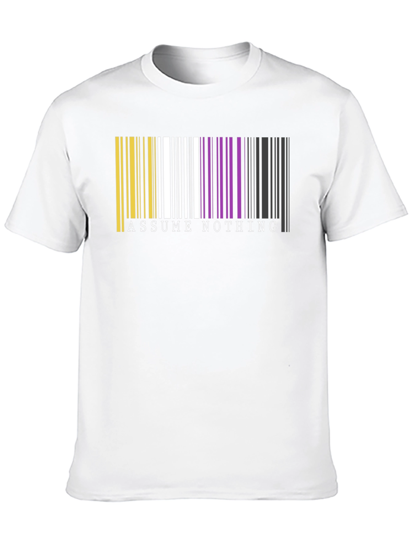 Assume Nothing Barcode T-Shirt