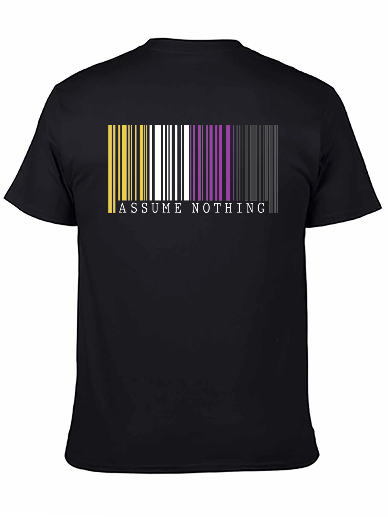 Assume Nothing Barcode T-Shirt