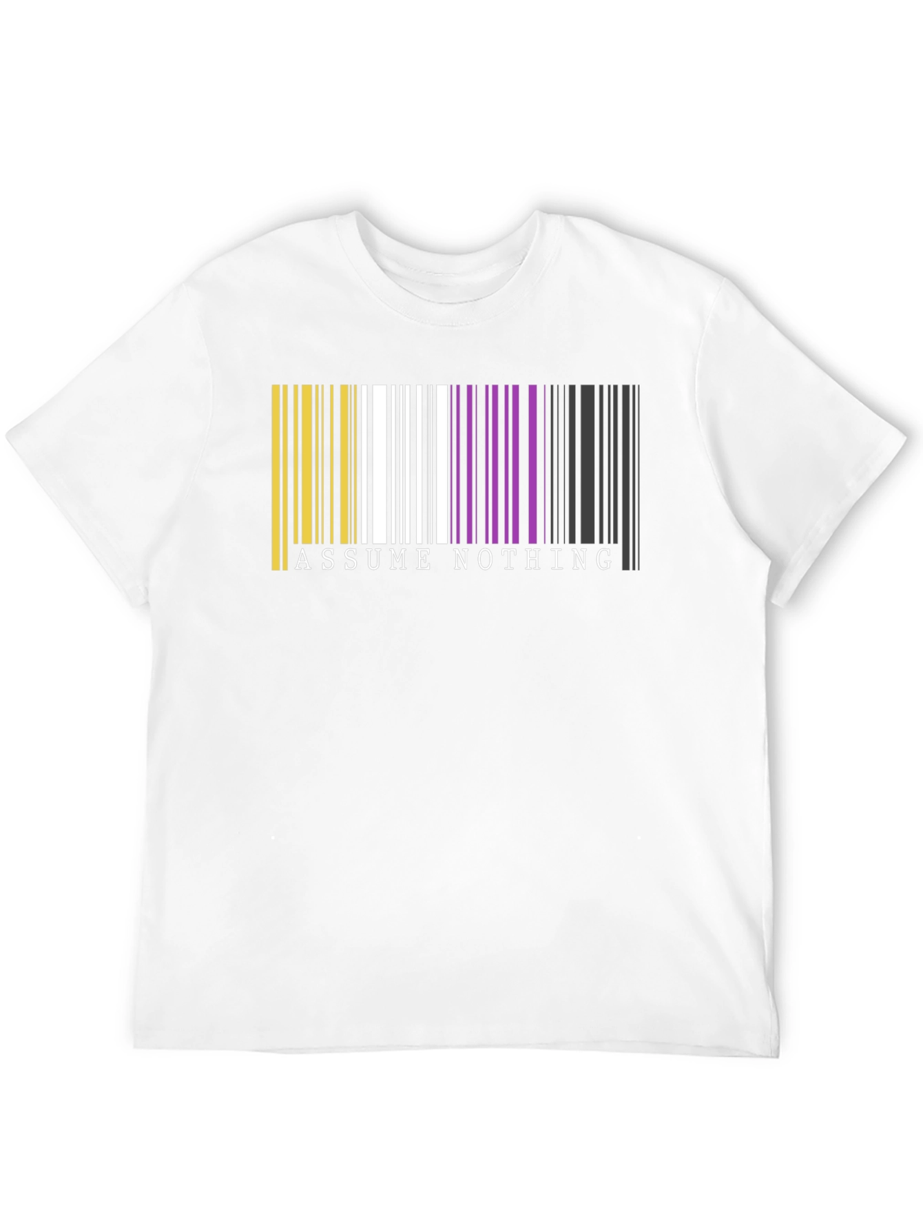 Assume Nothing Barcode T-Shirt