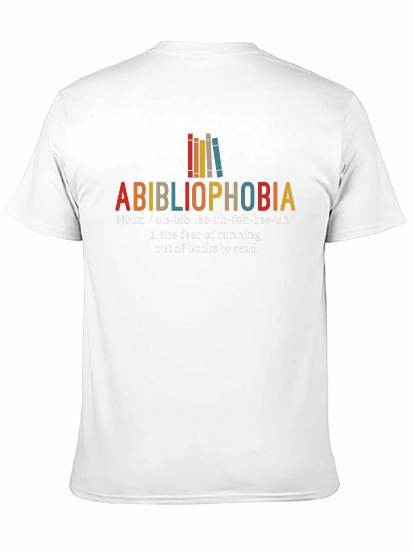 Bibliophobia T-Shirt - Book Lover Tee