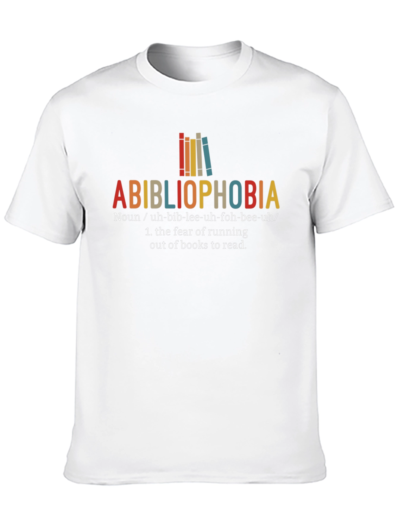 Bibliophobia T-Shirt - Book Lover Tee