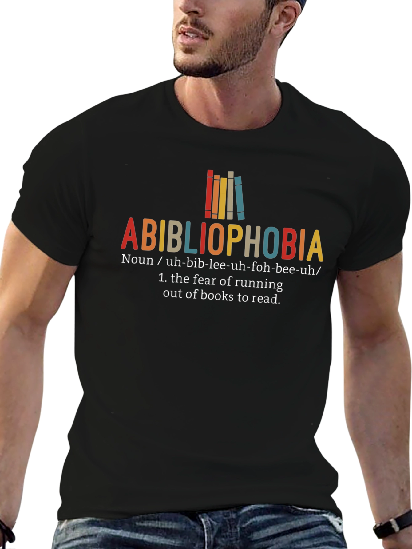 Bibliophobia T-Shirt - Book Lover Tee