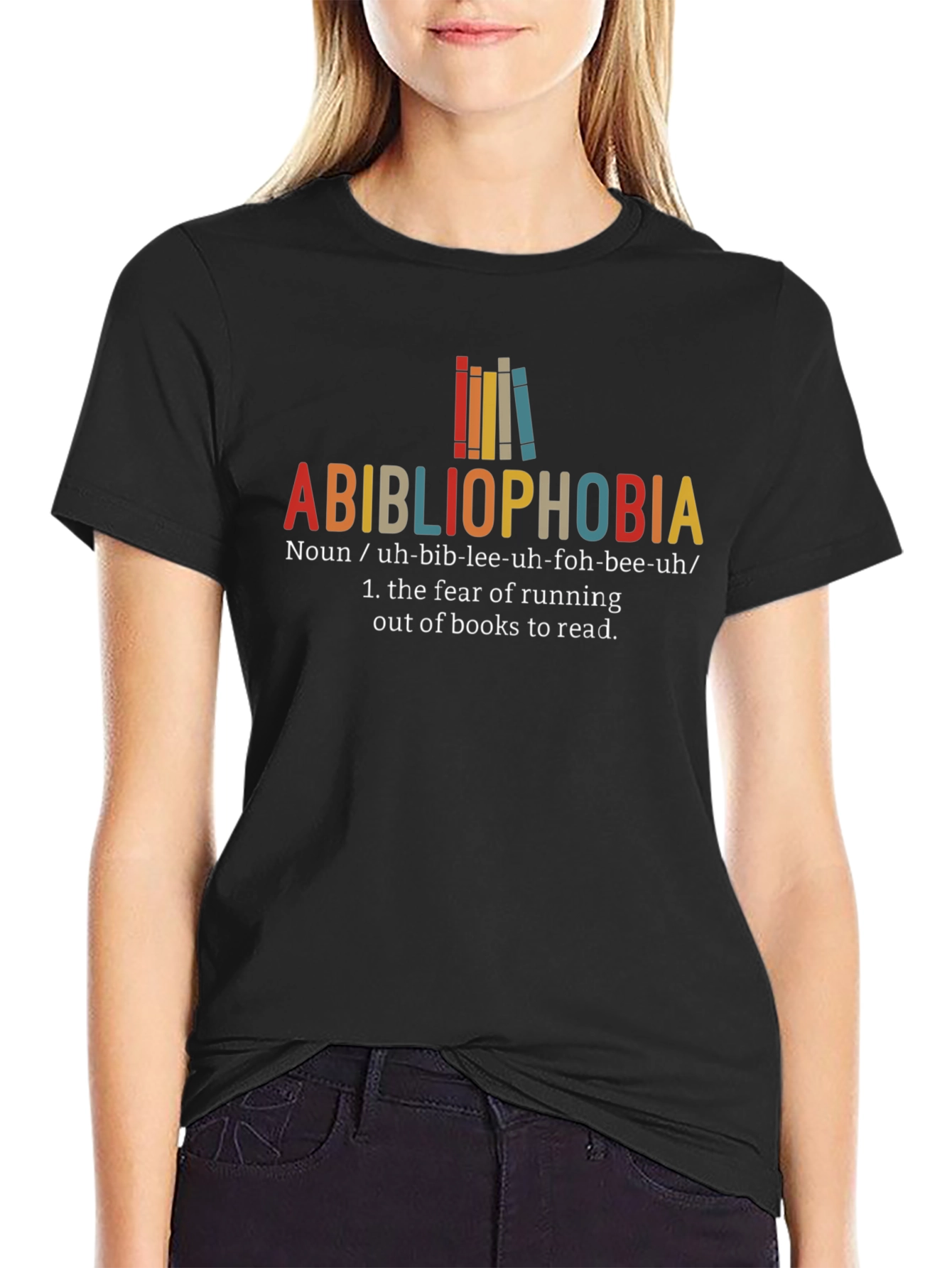 Bibliophobia T-Shirt - Book Lover Tee