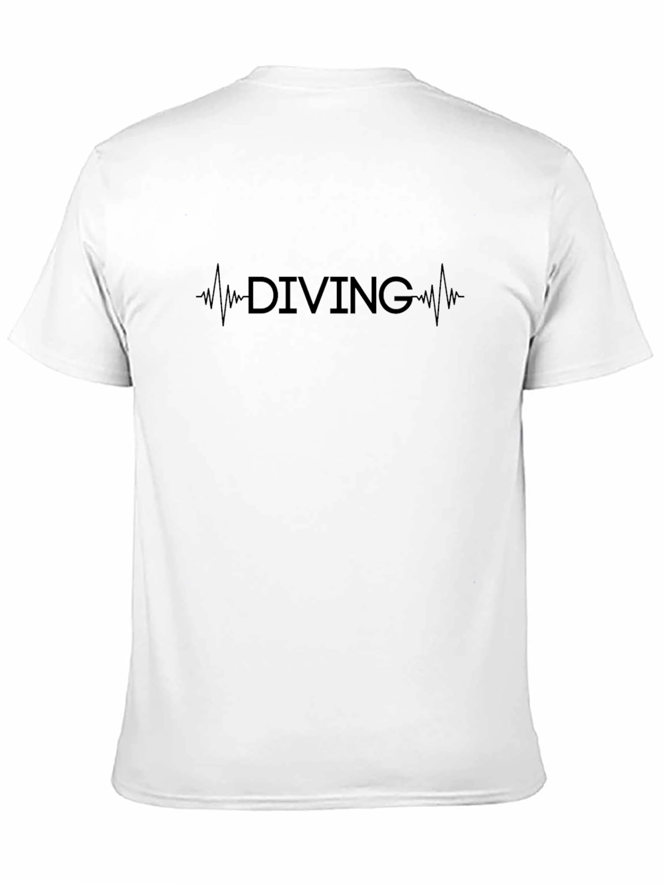Diving Heartbeat Graphic T-Shirt
