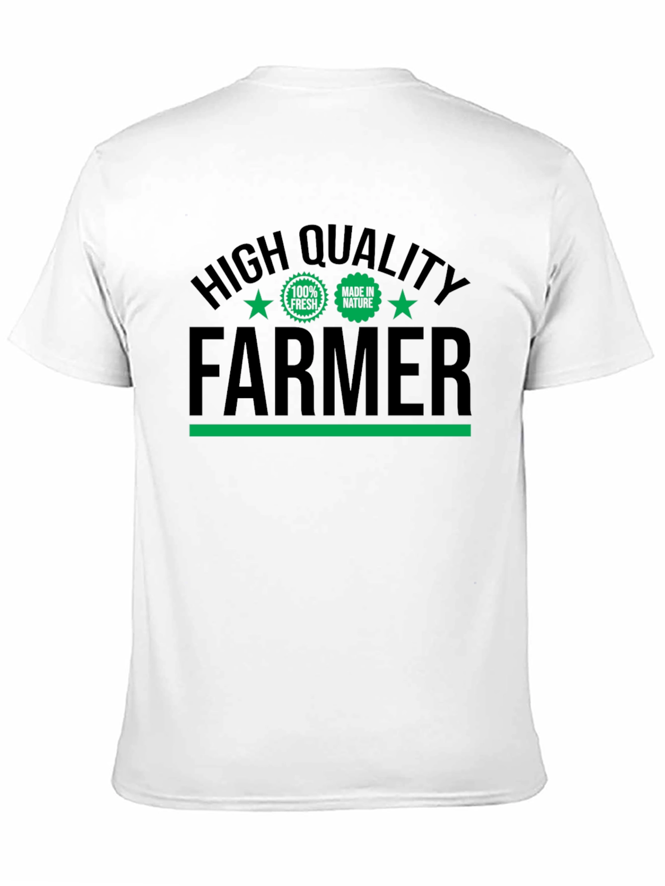 High Quality Farmer Graphic Tee - Black