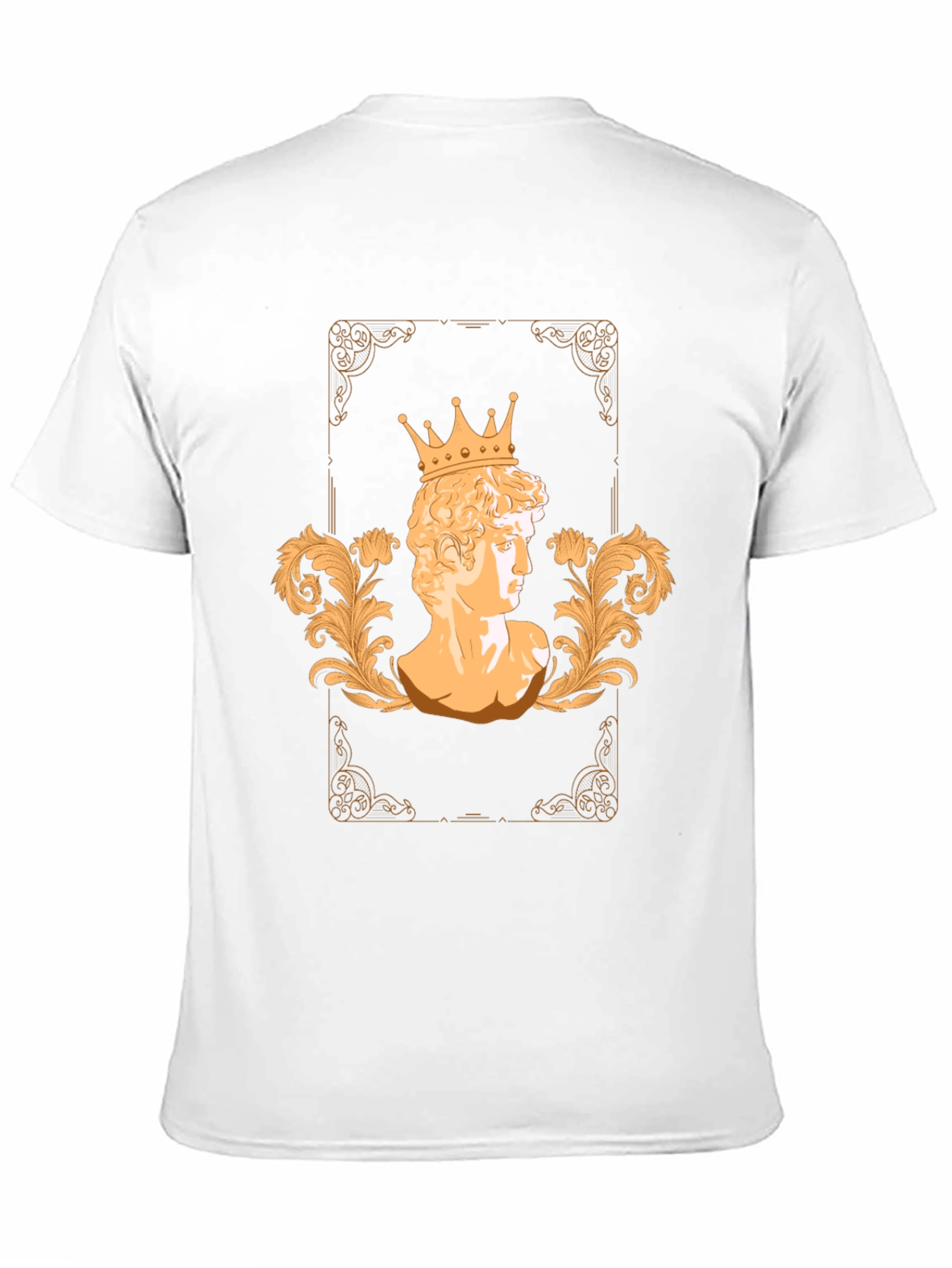King David Bust Graphic T-Shirt - Stylish Mens Tee
