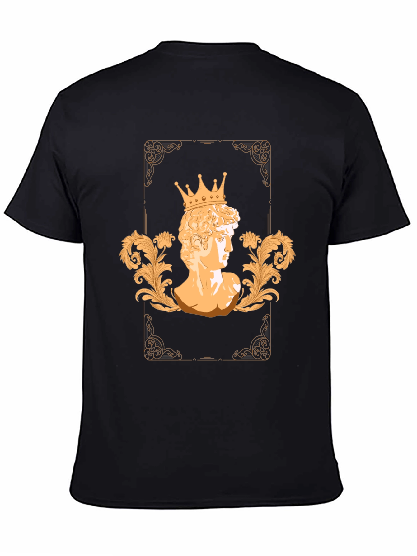 King David Bust Graphic T-Shirt - Stylish Mens Tee