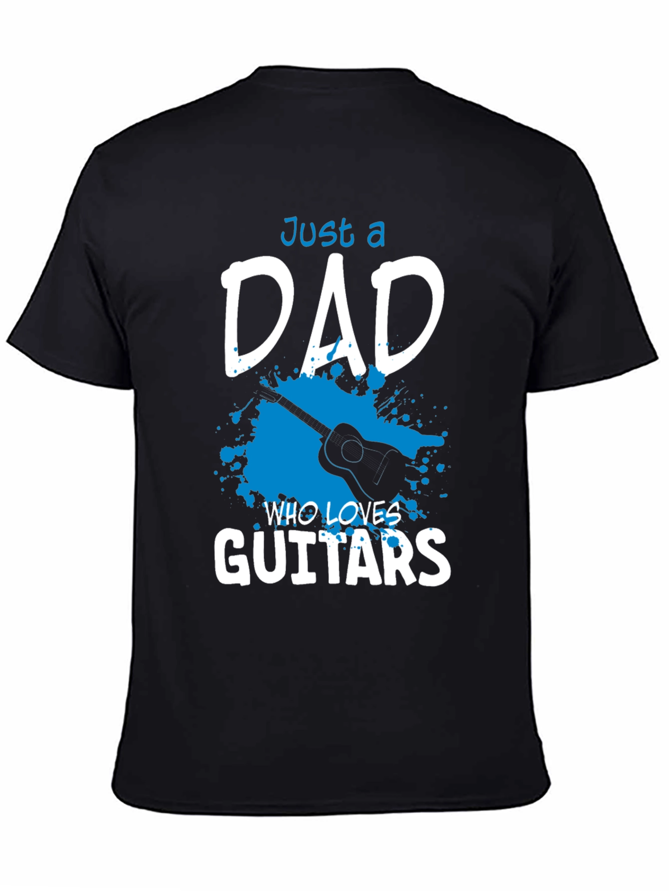 Guitar Dad T-Shirt: Musician Fathers Day Gift