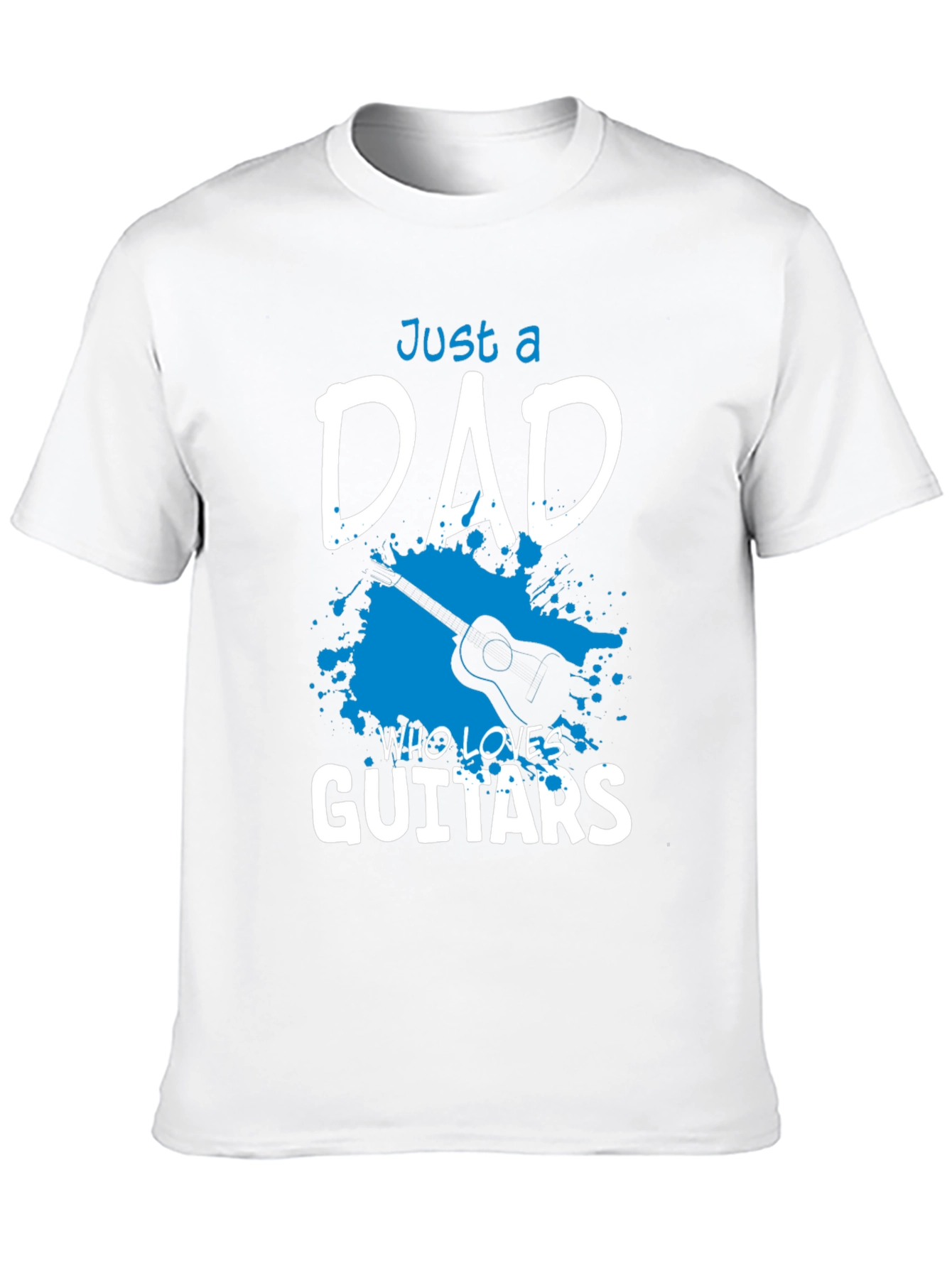 Guitar Dad T-Shirt: Musician Fathers Day Gift