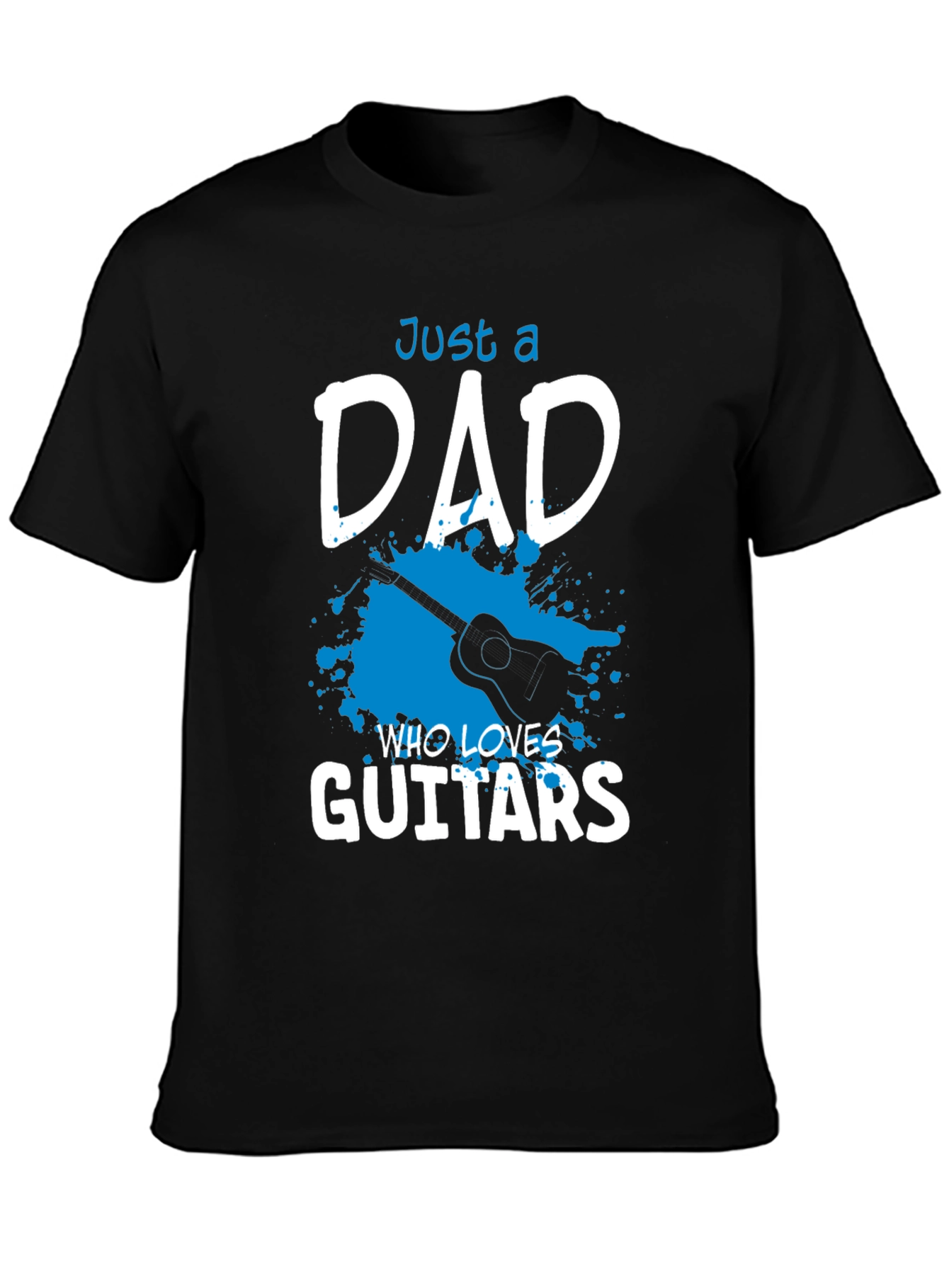 Guitar Dad T-Shirt: Musician Fathers Day Gift