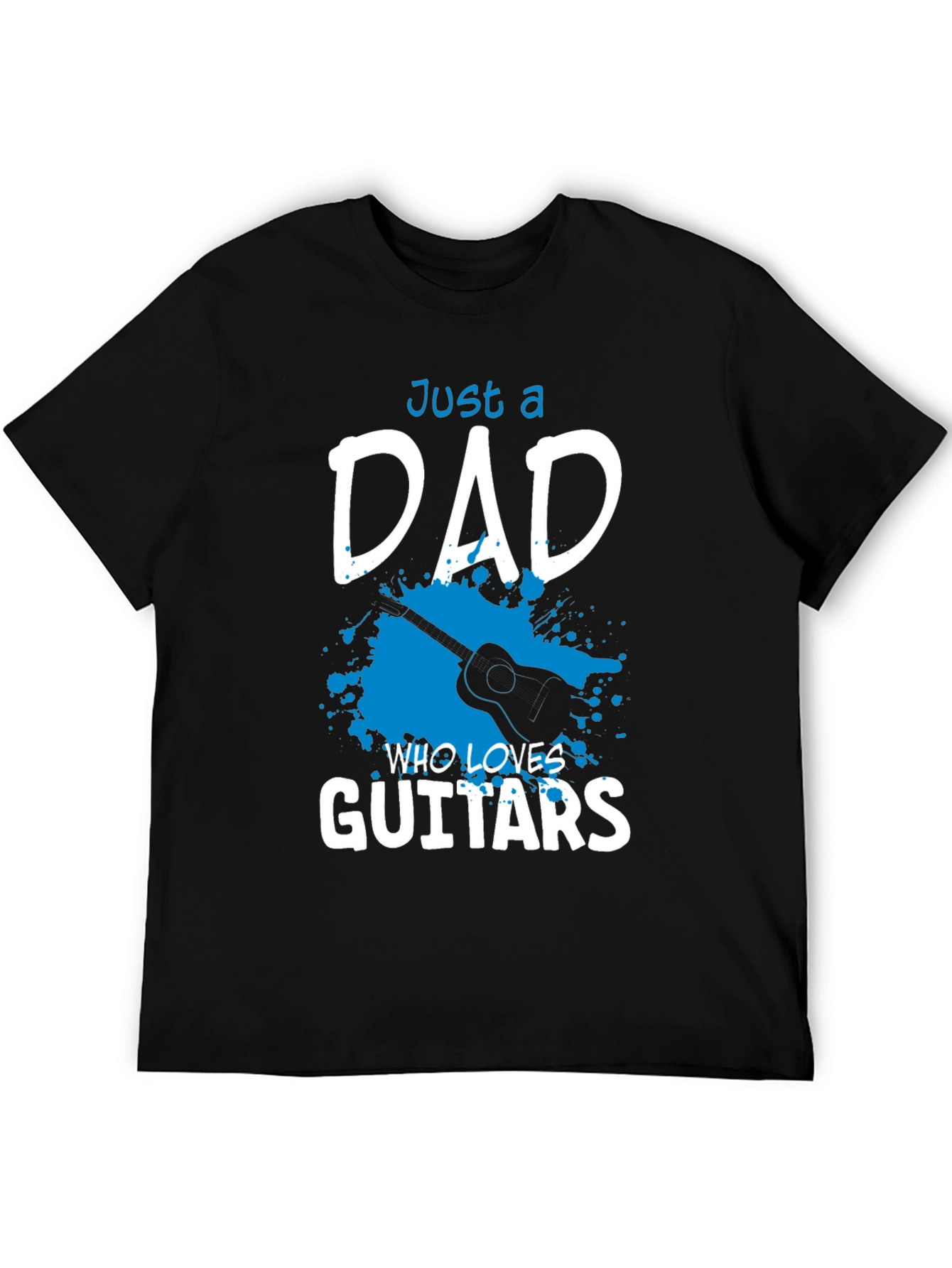 Guitar Dad T-Shirt: Musician Fathers Day Gift