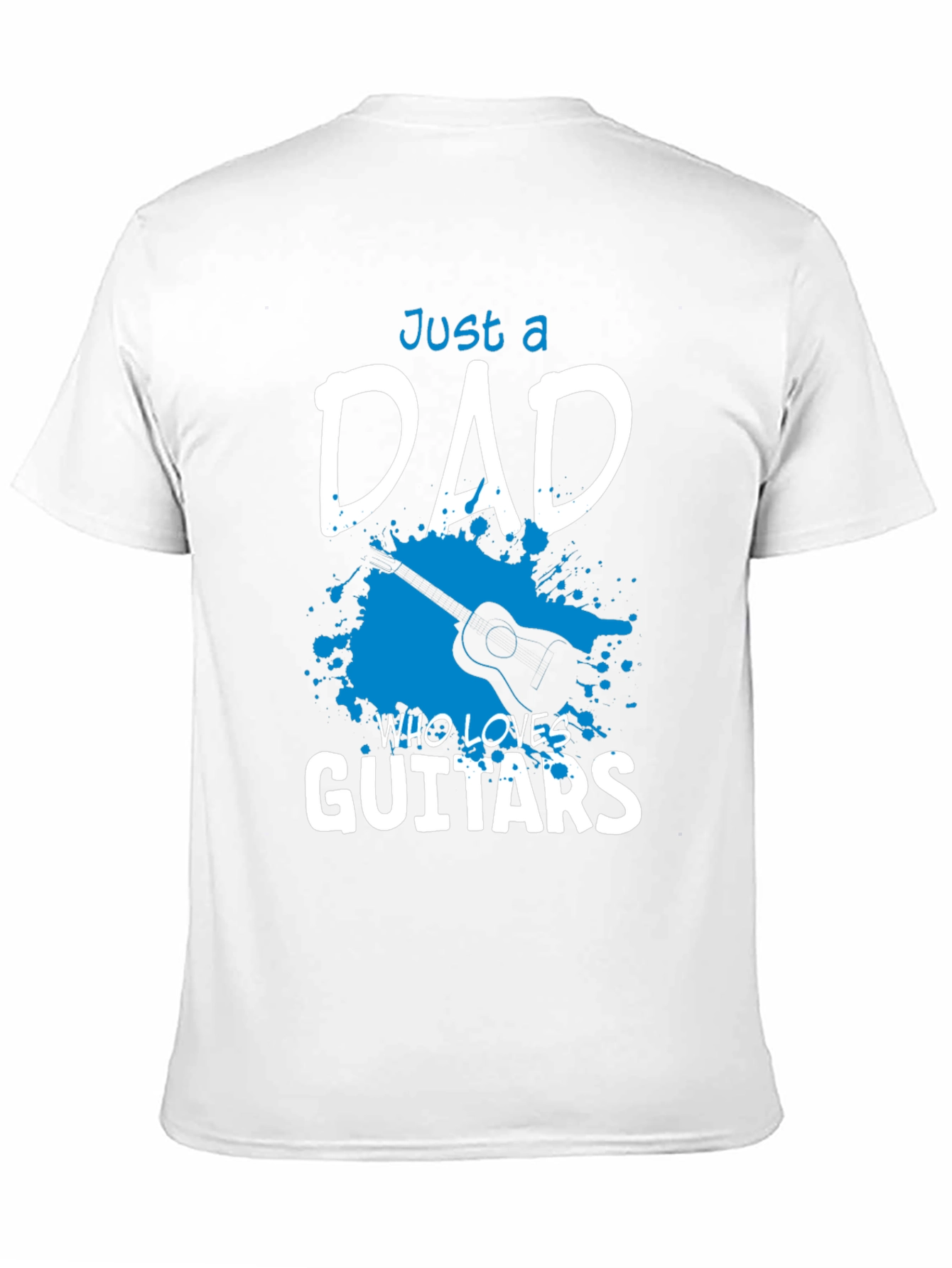 Guitar Dad T-Shirt: Musician Fathers Day Gift