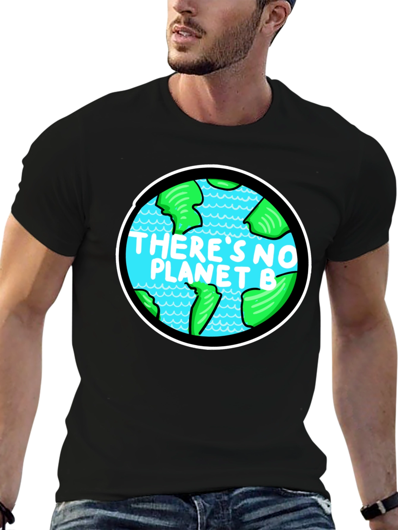 Eco-Friendly Theres No Planet B Graphic Tee