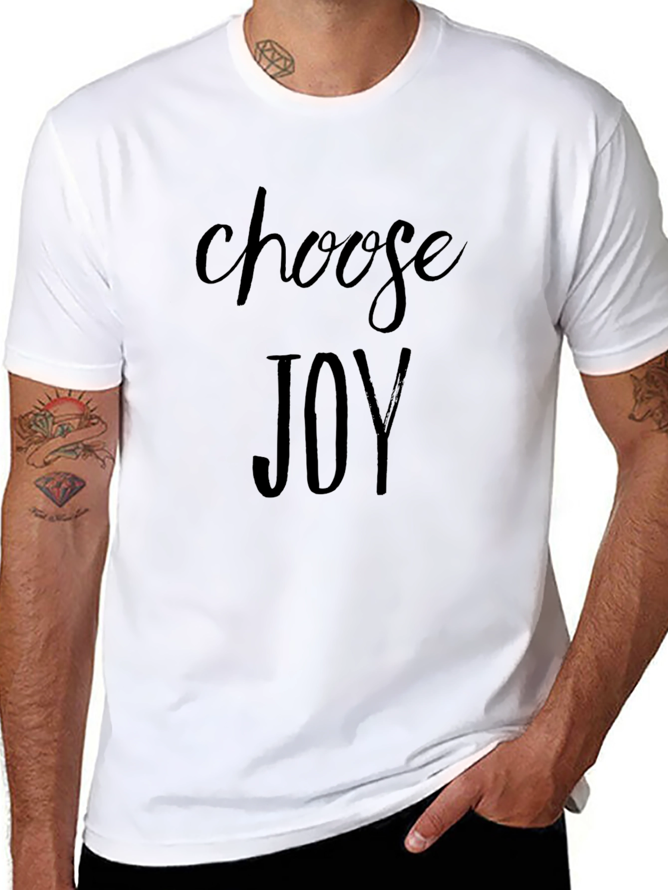 Choose Joy T-Shirt - Inspirational Graphic Tee