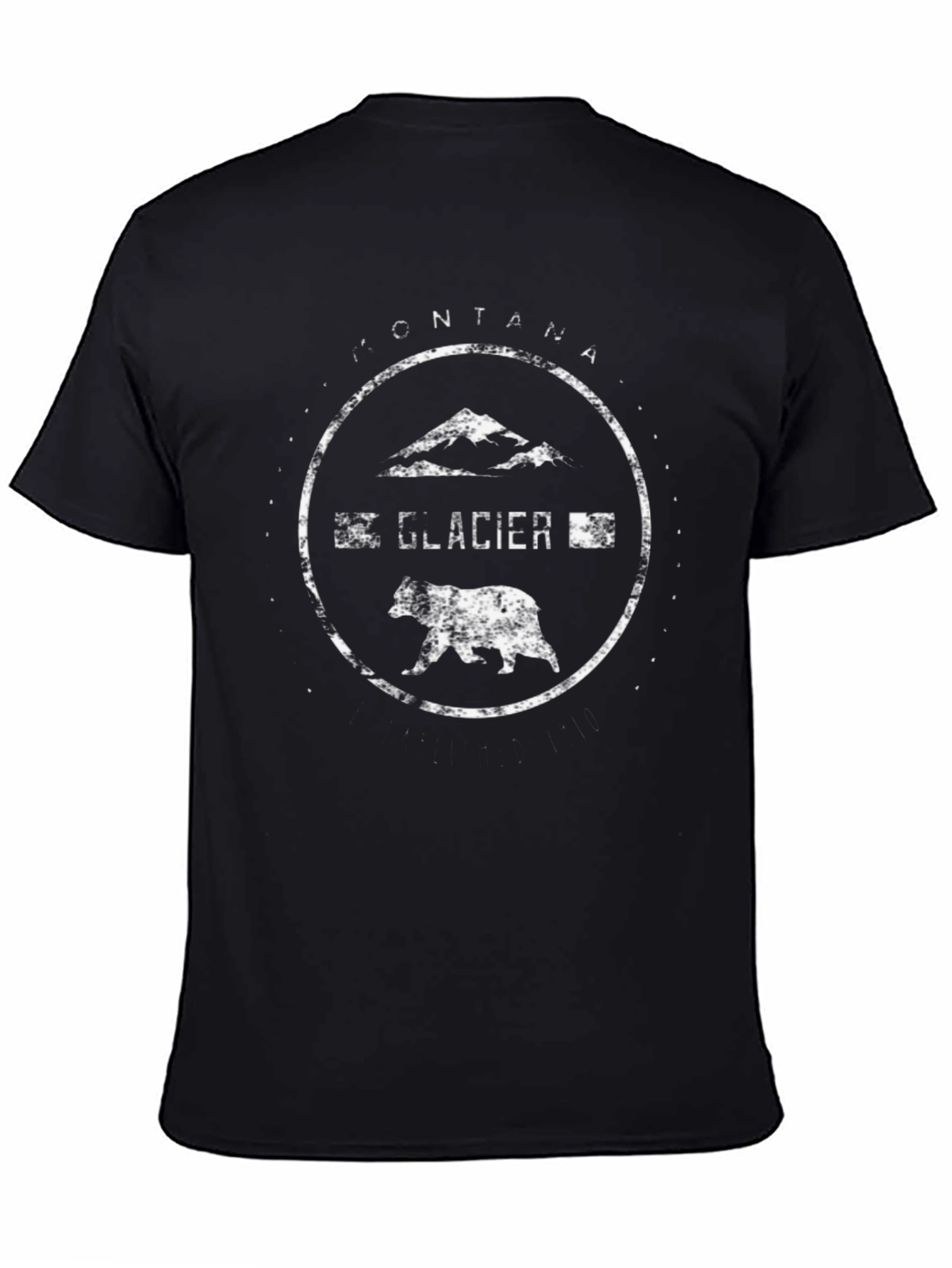 Montana Glacier Bear Graphic T-Shirt