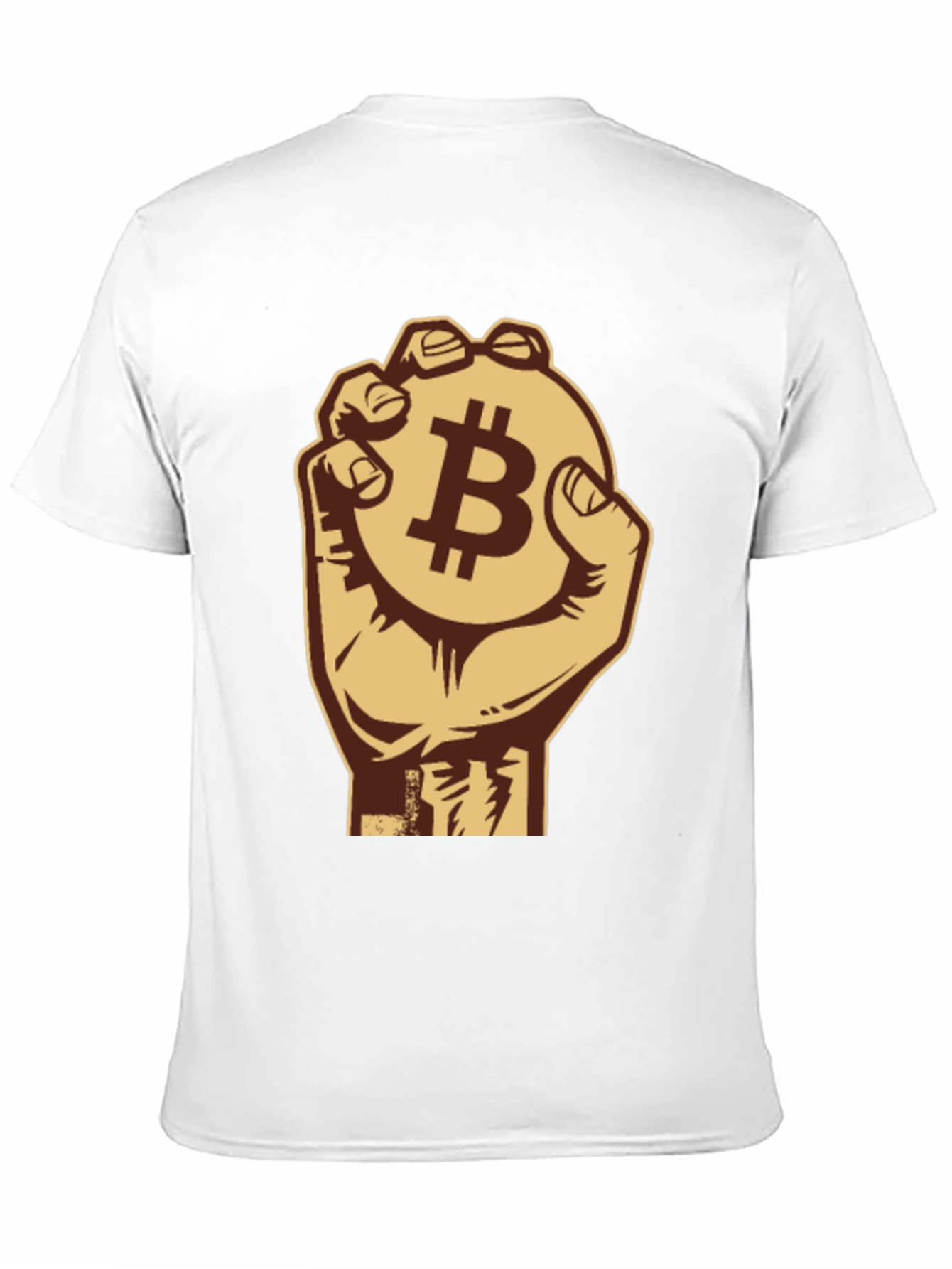 Bitcoin Fist T-Shirt - Crypto Currency Design