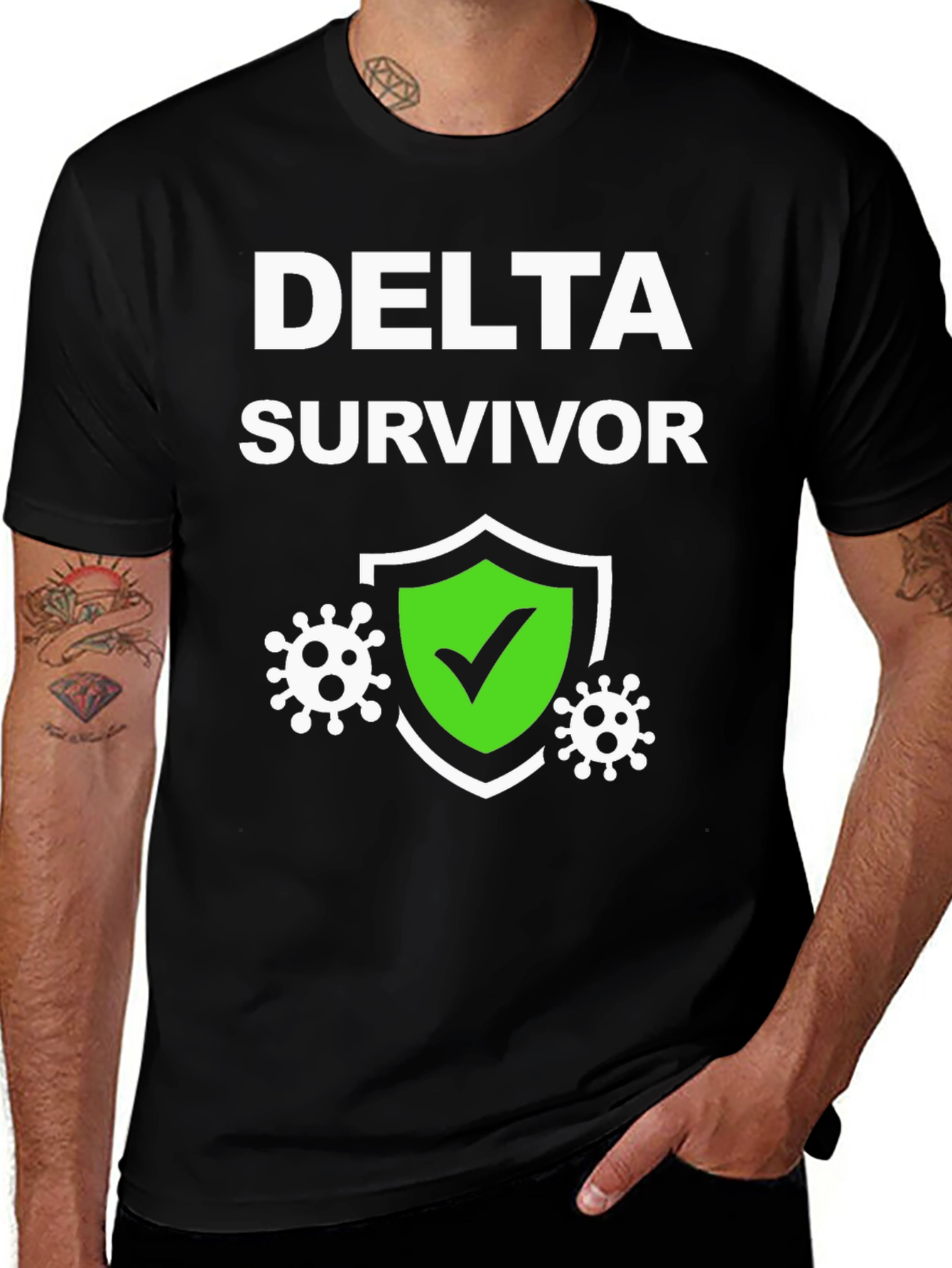 Delta Survivor T-Shirt - Novelty Graphic Tee