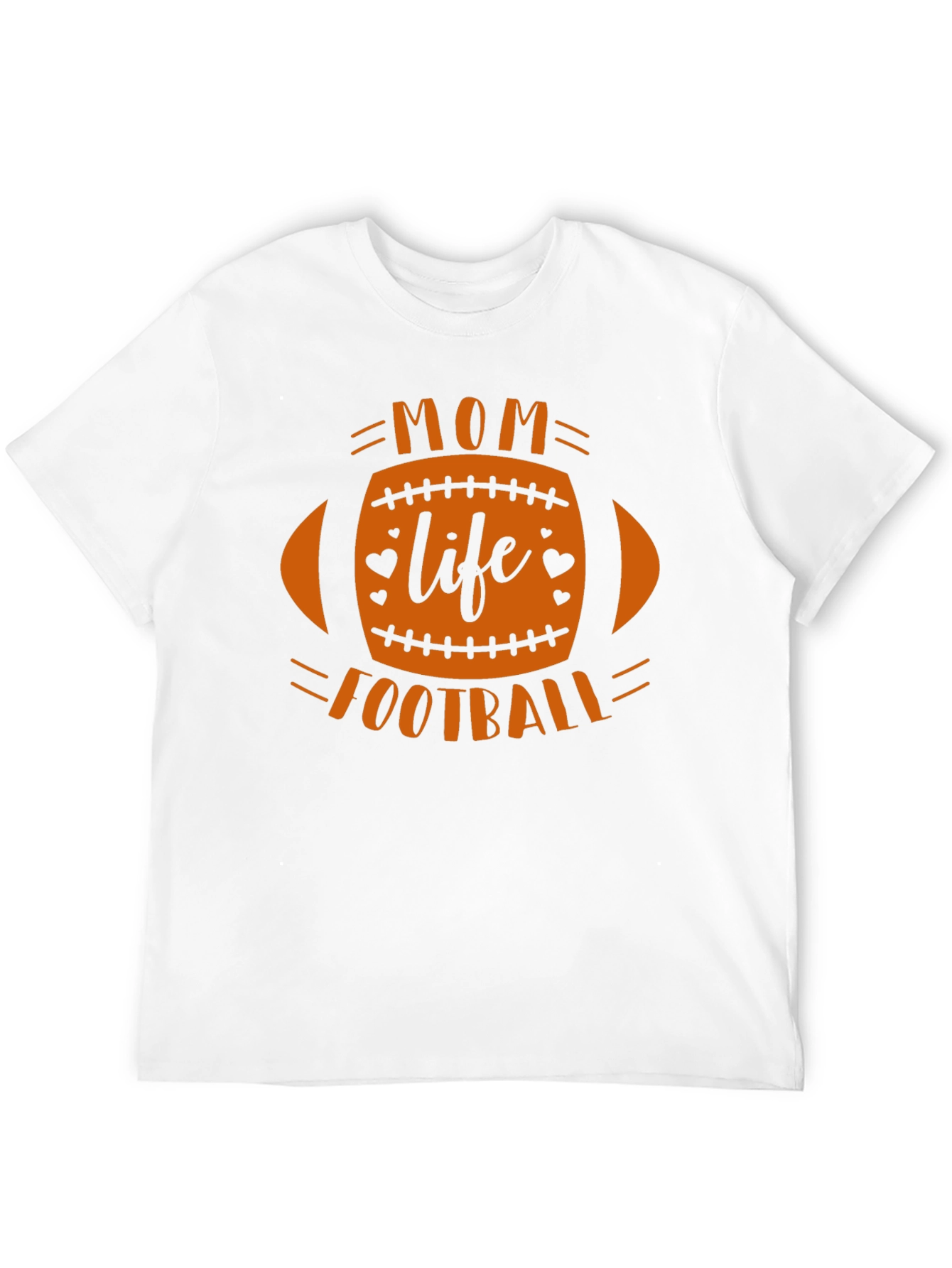 Mom Life Football Graphic Tee