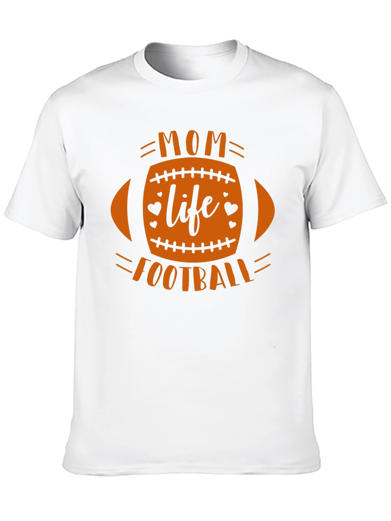 Mom Life Football Graphic Tee
