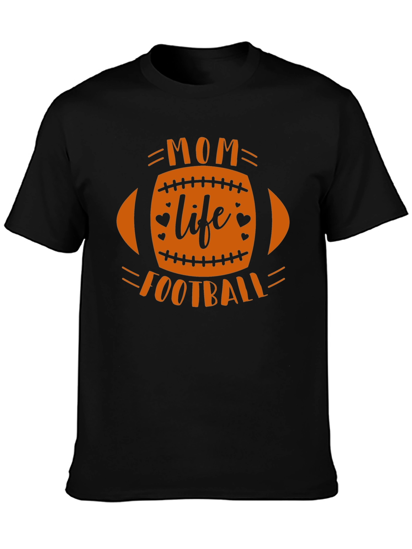 Mom Life Football Graphic Tee