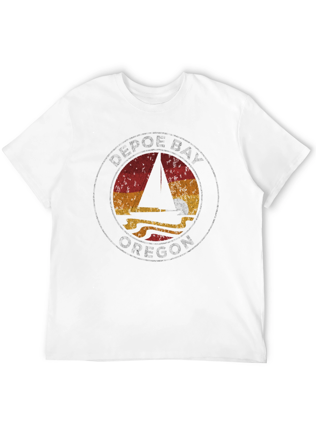 Depoe Bay Oregon Retro T-Shirt
