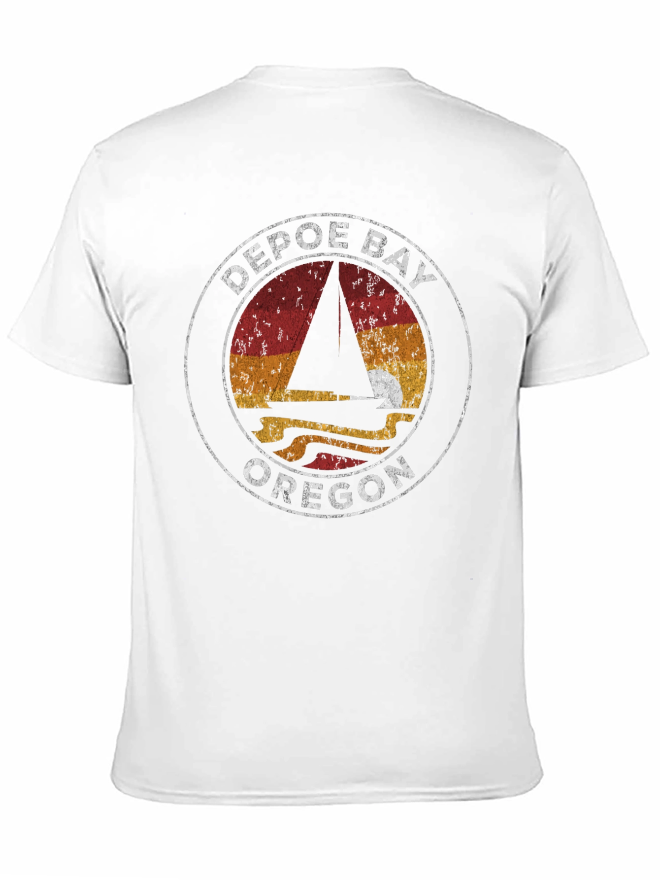 Depoe Bay Oregon Retro T-Shirt