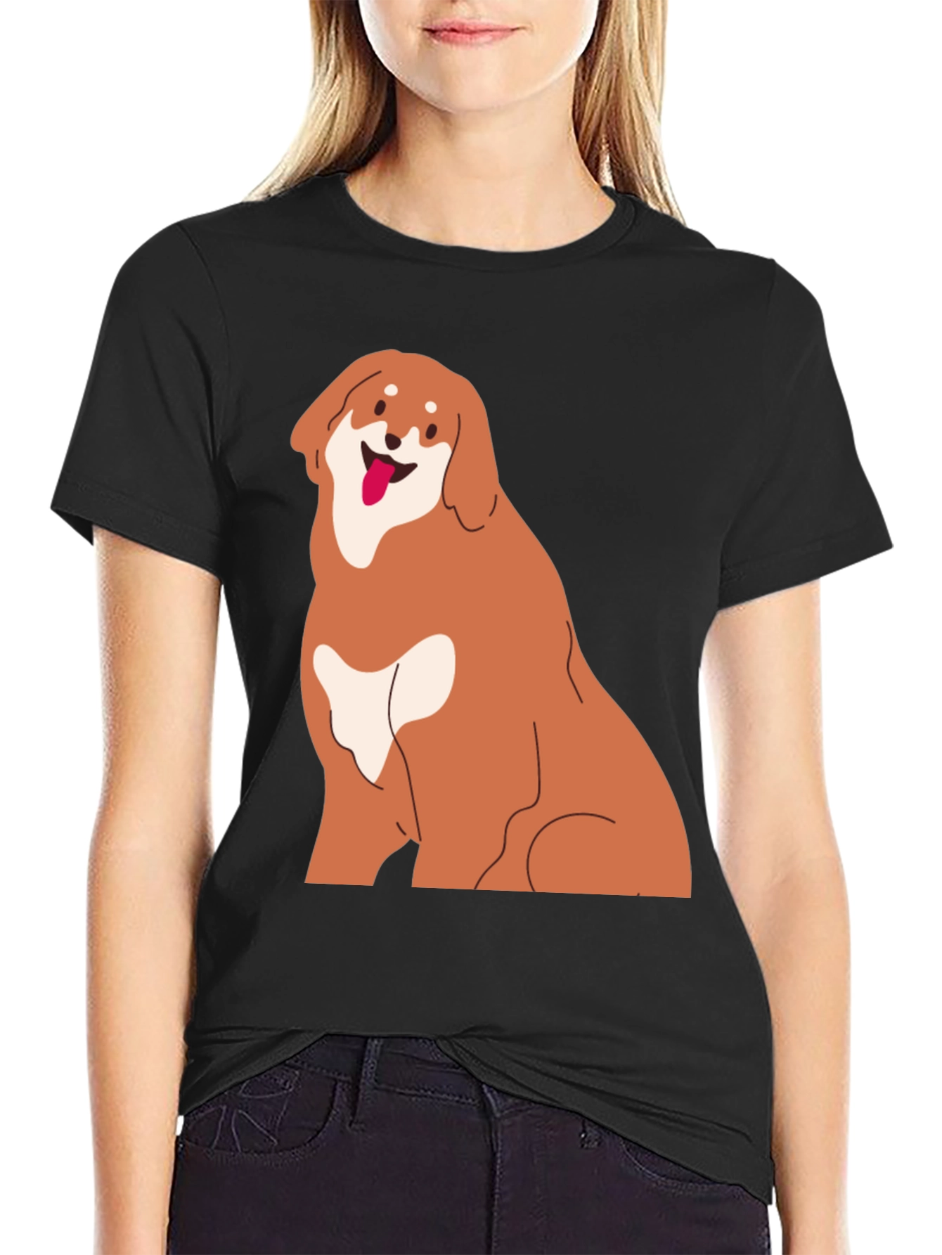 Dog Graphic Tee - Cute Pet Lover Shirt