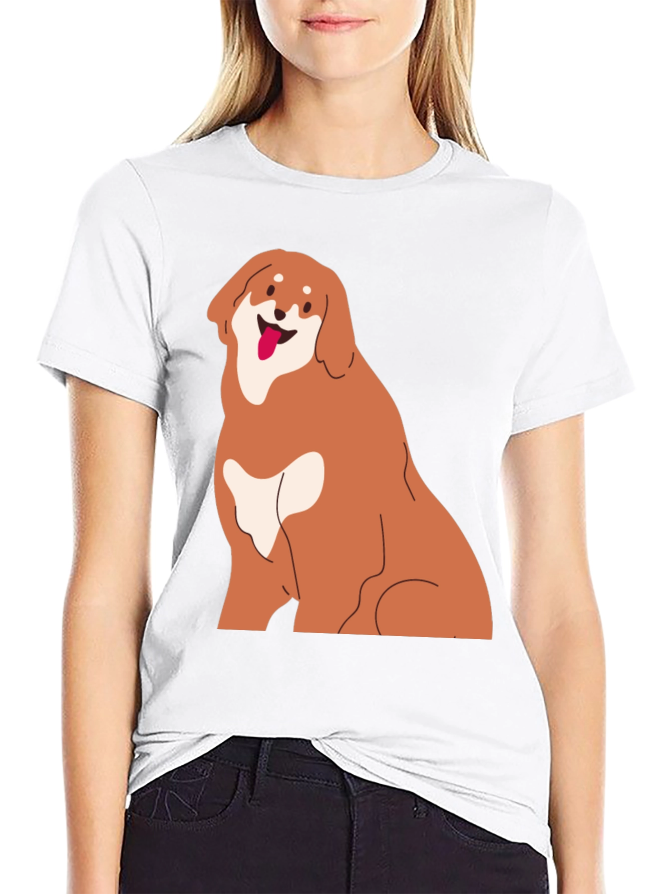 Dog Graphic Tee - Cute Pet Lover Shirt