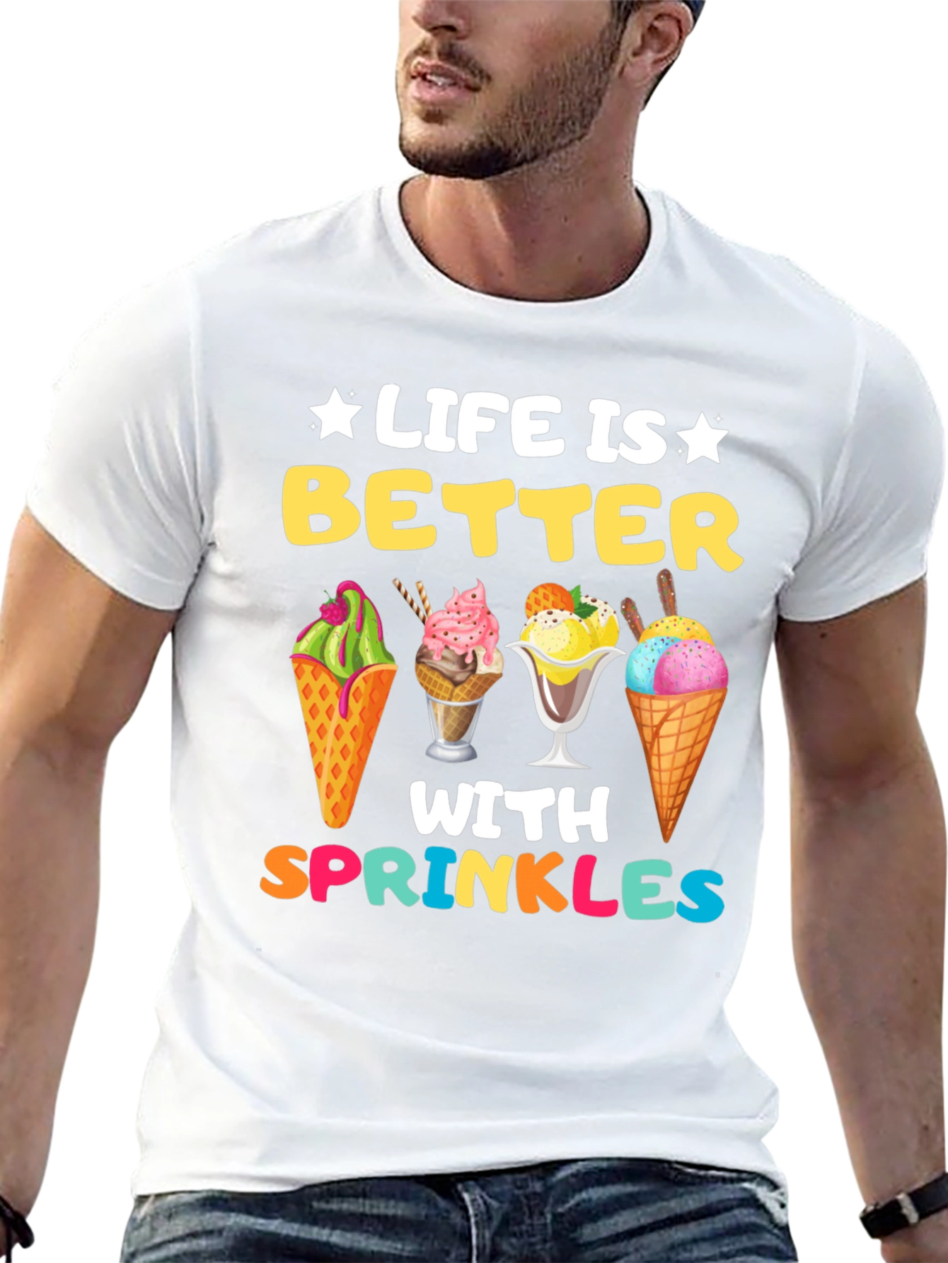 Life is Better with Sprinkles Graphic T-Shirt