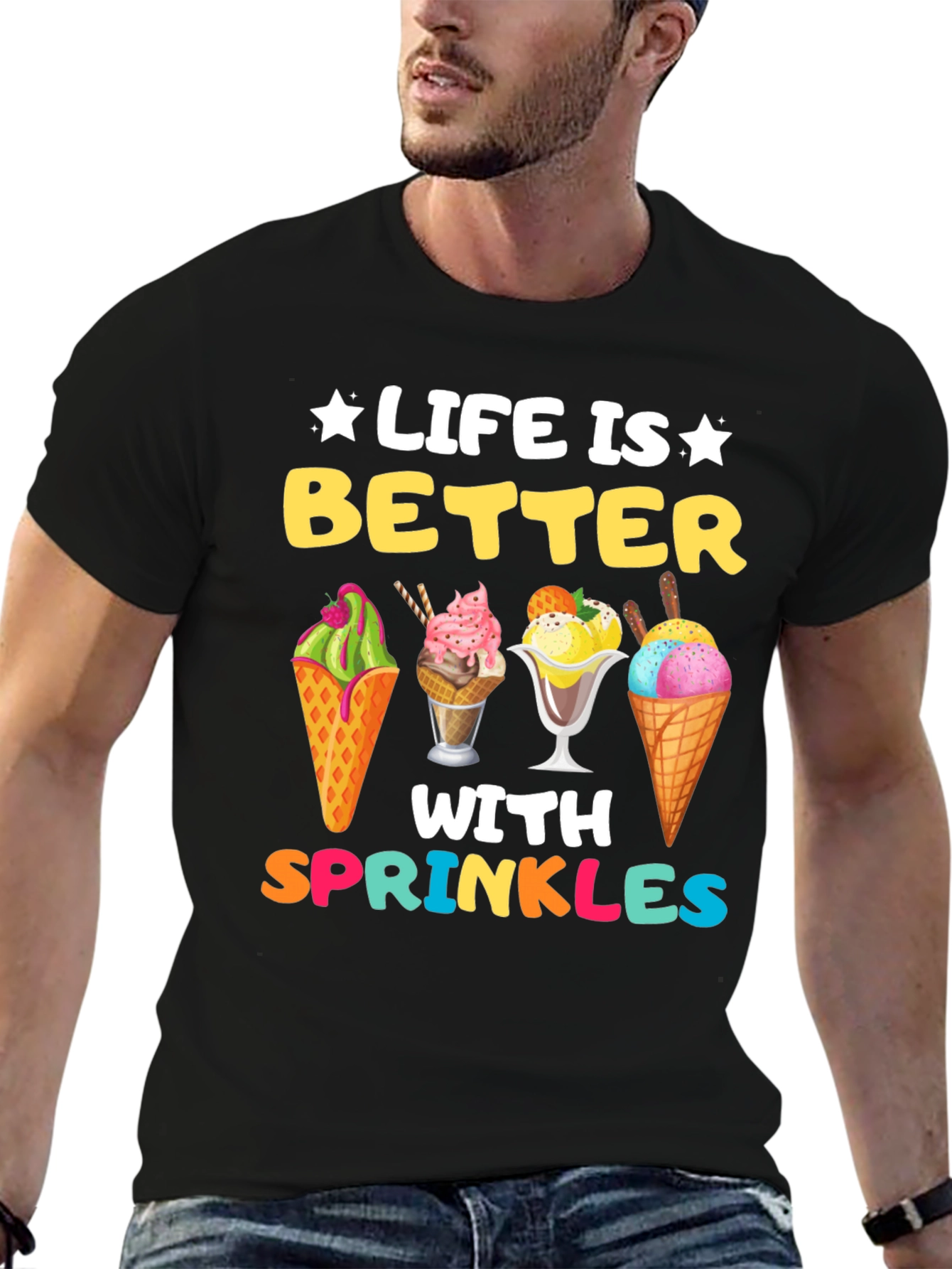 Life is Better with Sprinkles Graphic T-Shirt