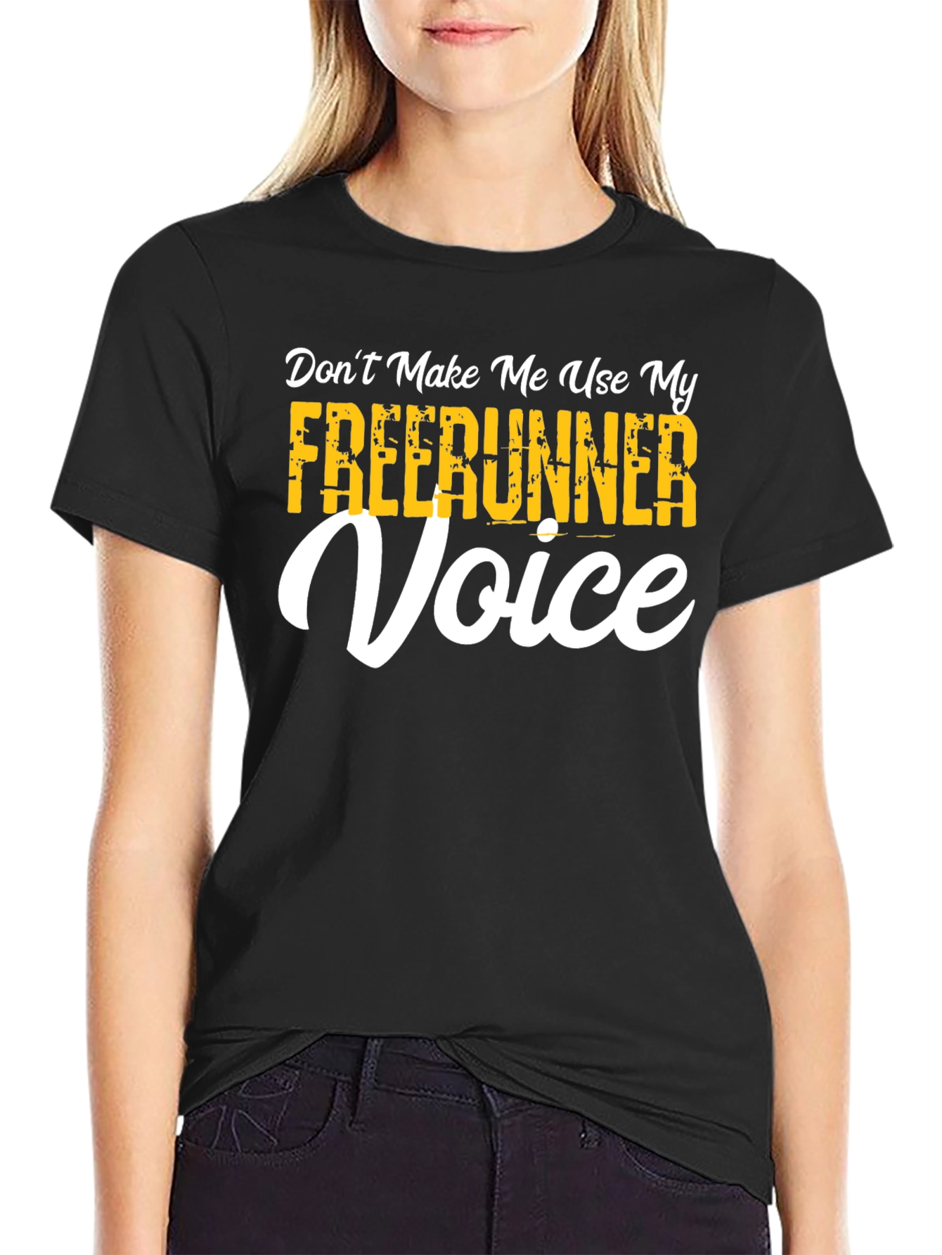 Freerunner Voice T-Shirt - Funny Parkour Tee