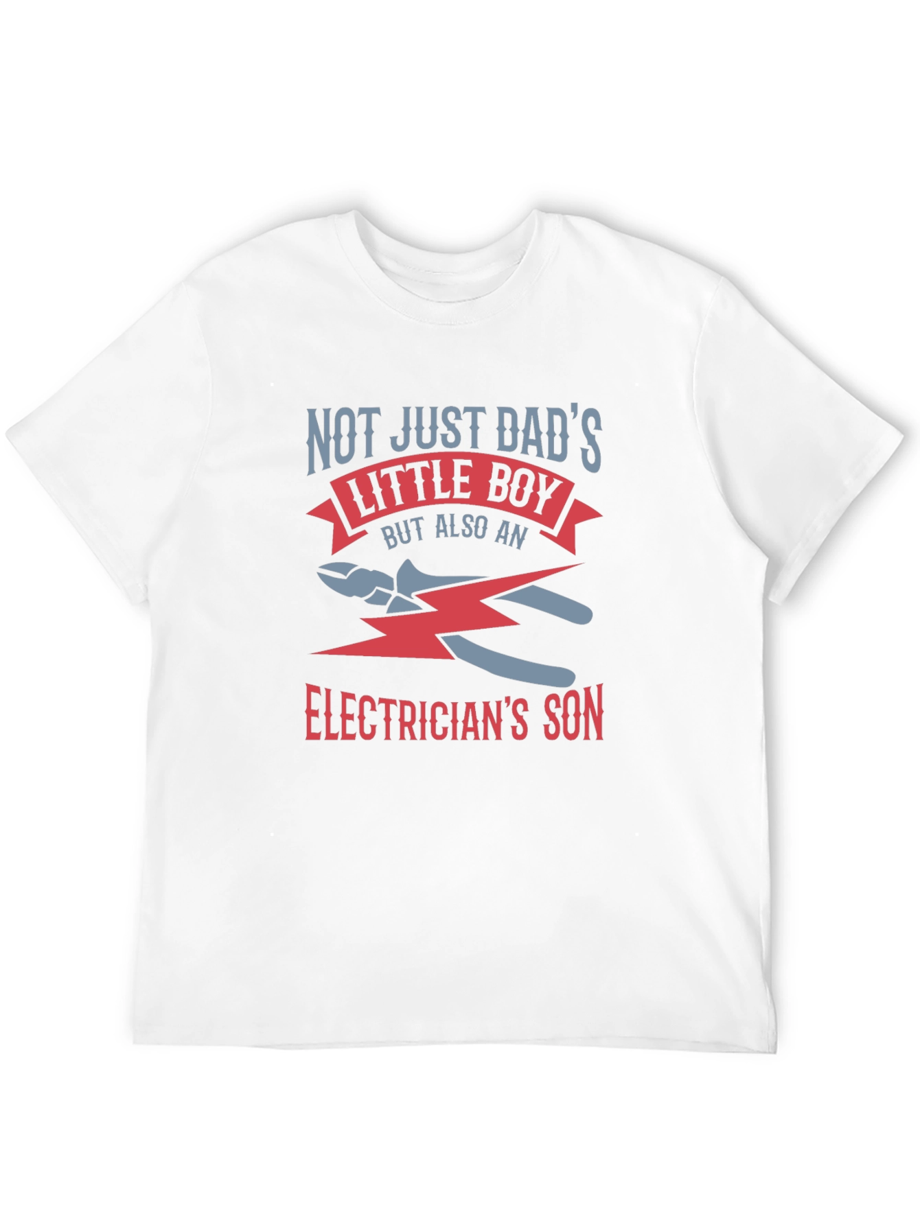 Electricians Son T-Shirt - Dads Little Boy Tee